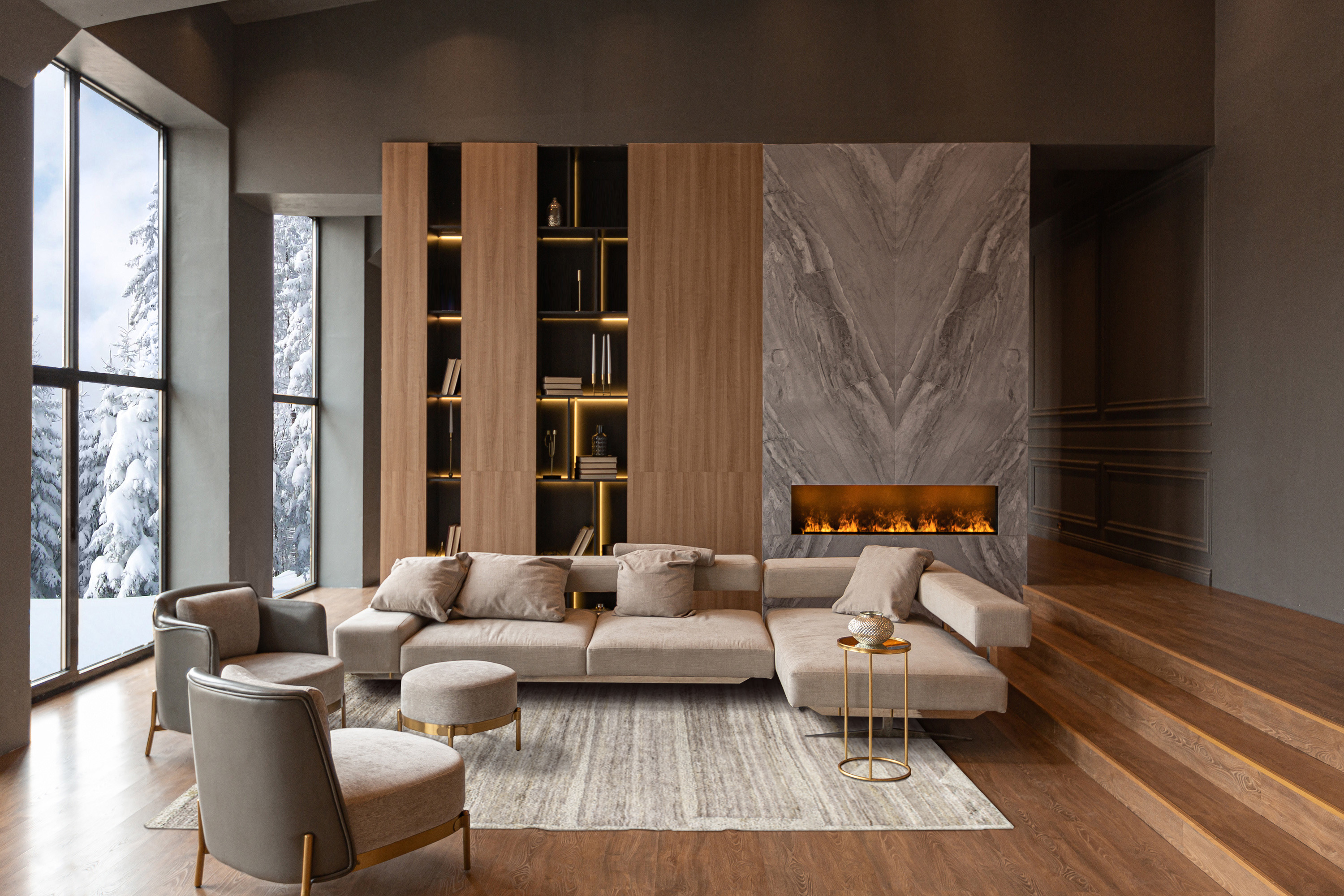 Jordan Collection Designteppich - Cashmere Sand