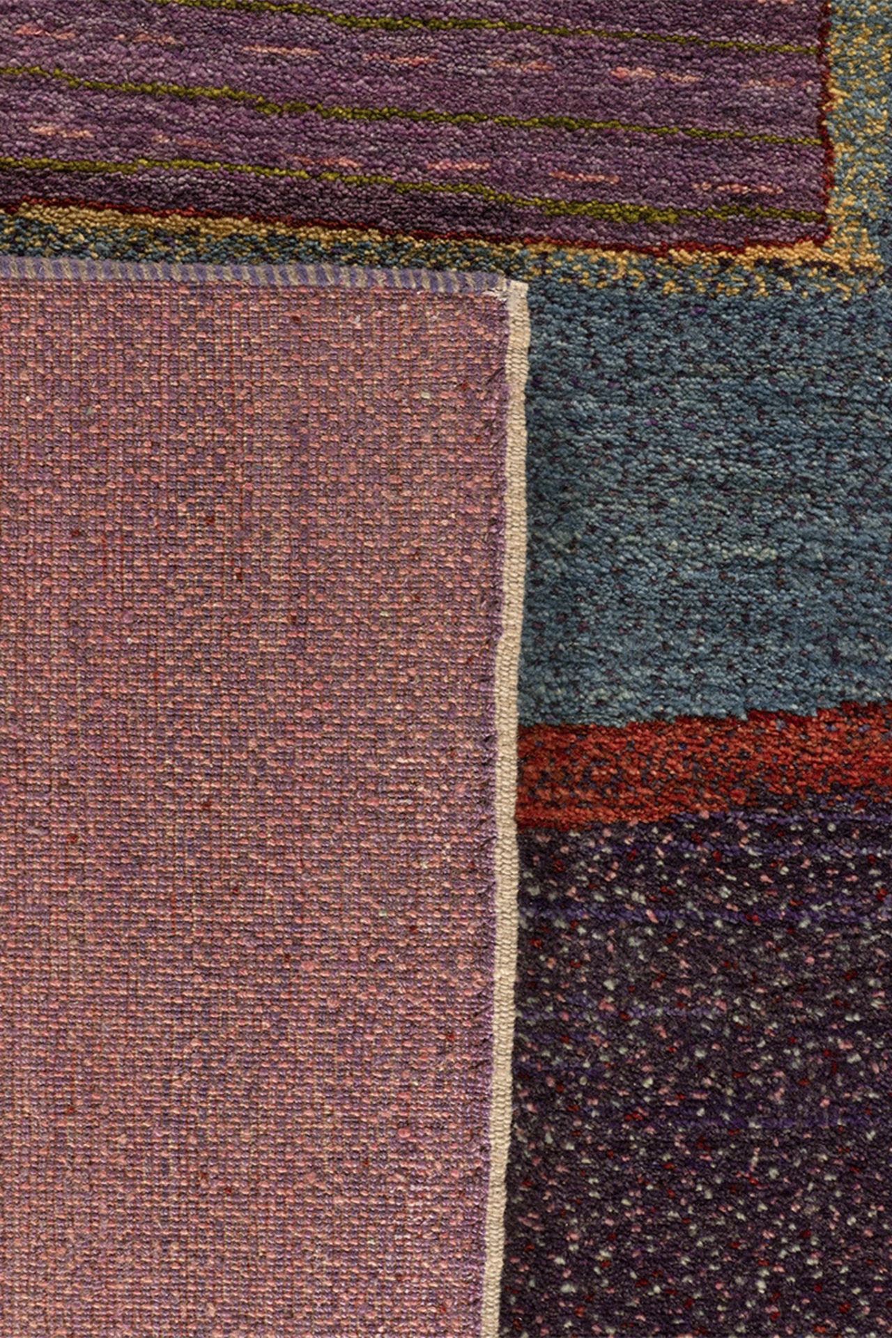 Gabbeh Teppich-Unikat - bunte Wüstenabschnitte