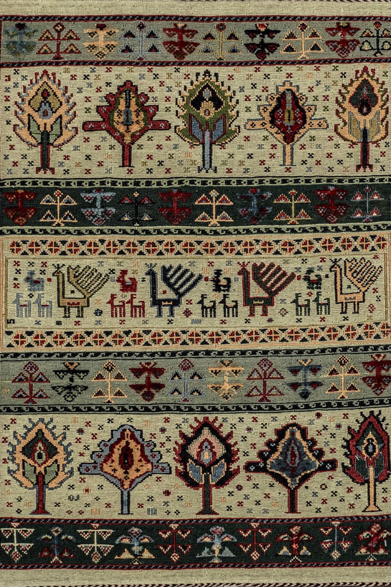 Kelim Teppich - Soumakh Sea