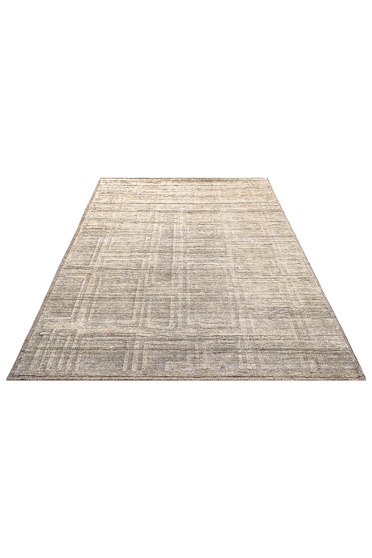 Jordan Collection Designteppich - Hidden Geometry Taupe