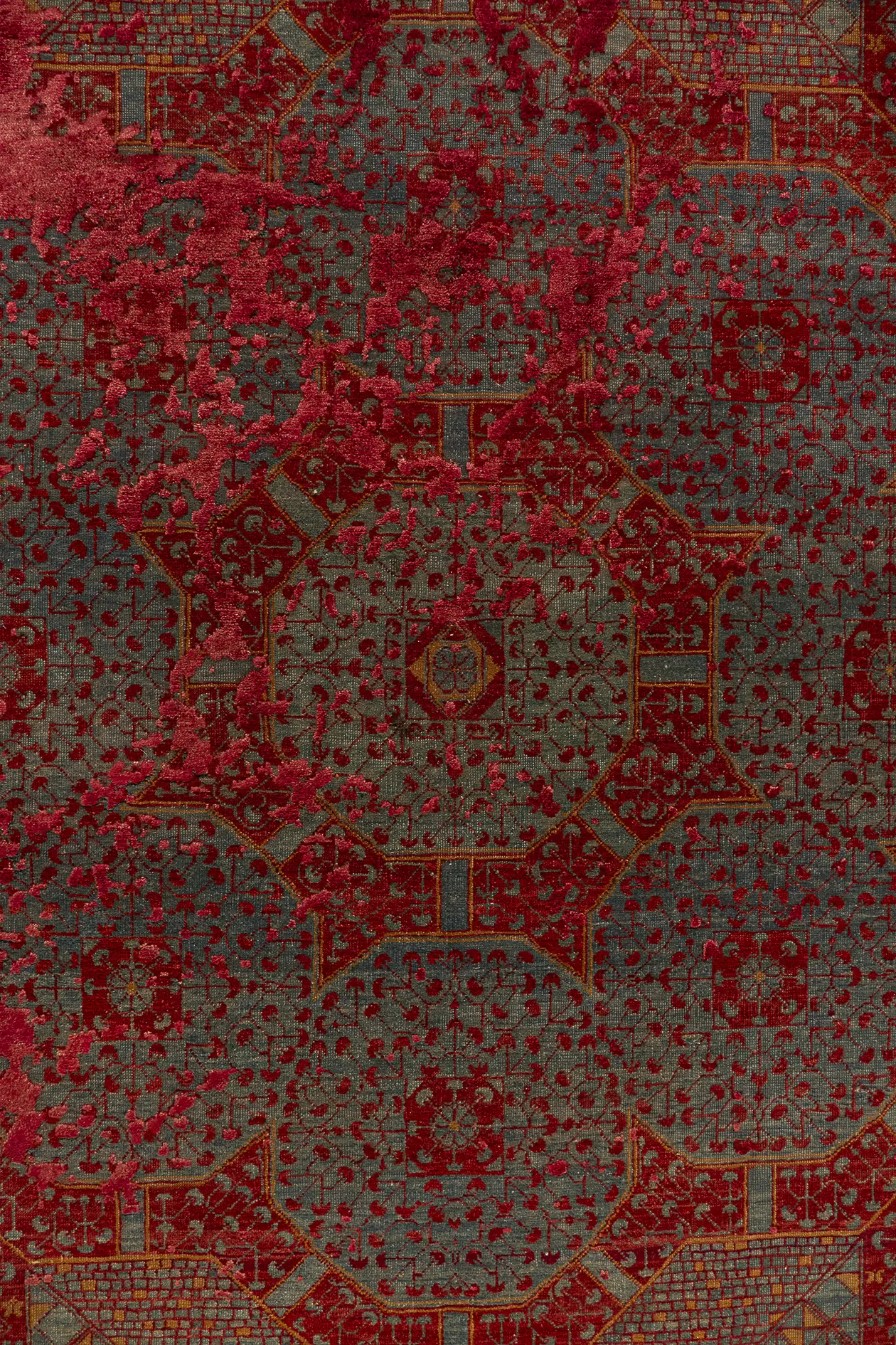 Designer Teppich Jan Kath - Mamluk red