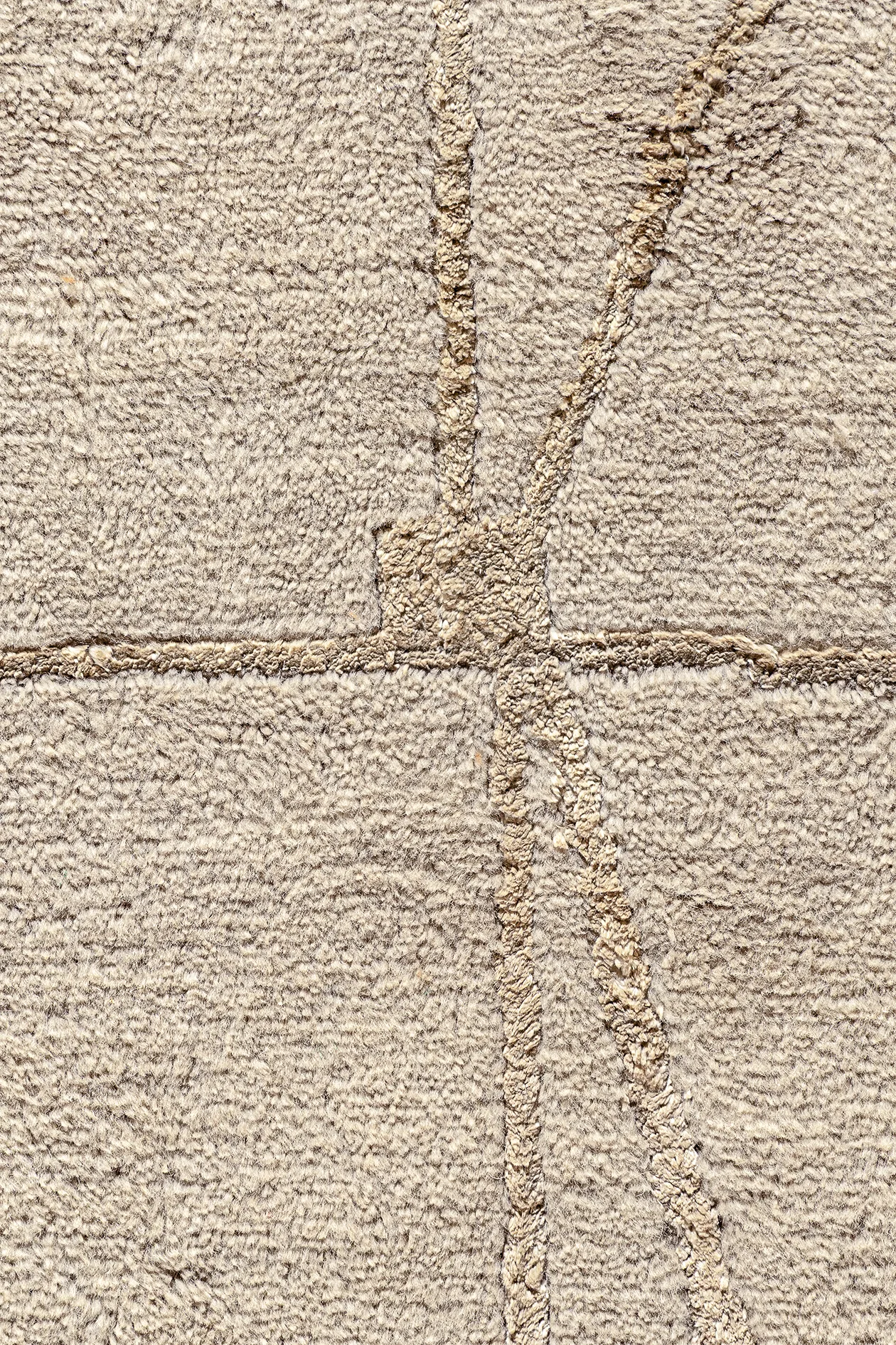 Jordan Collection Designteppich - Ivory Lines