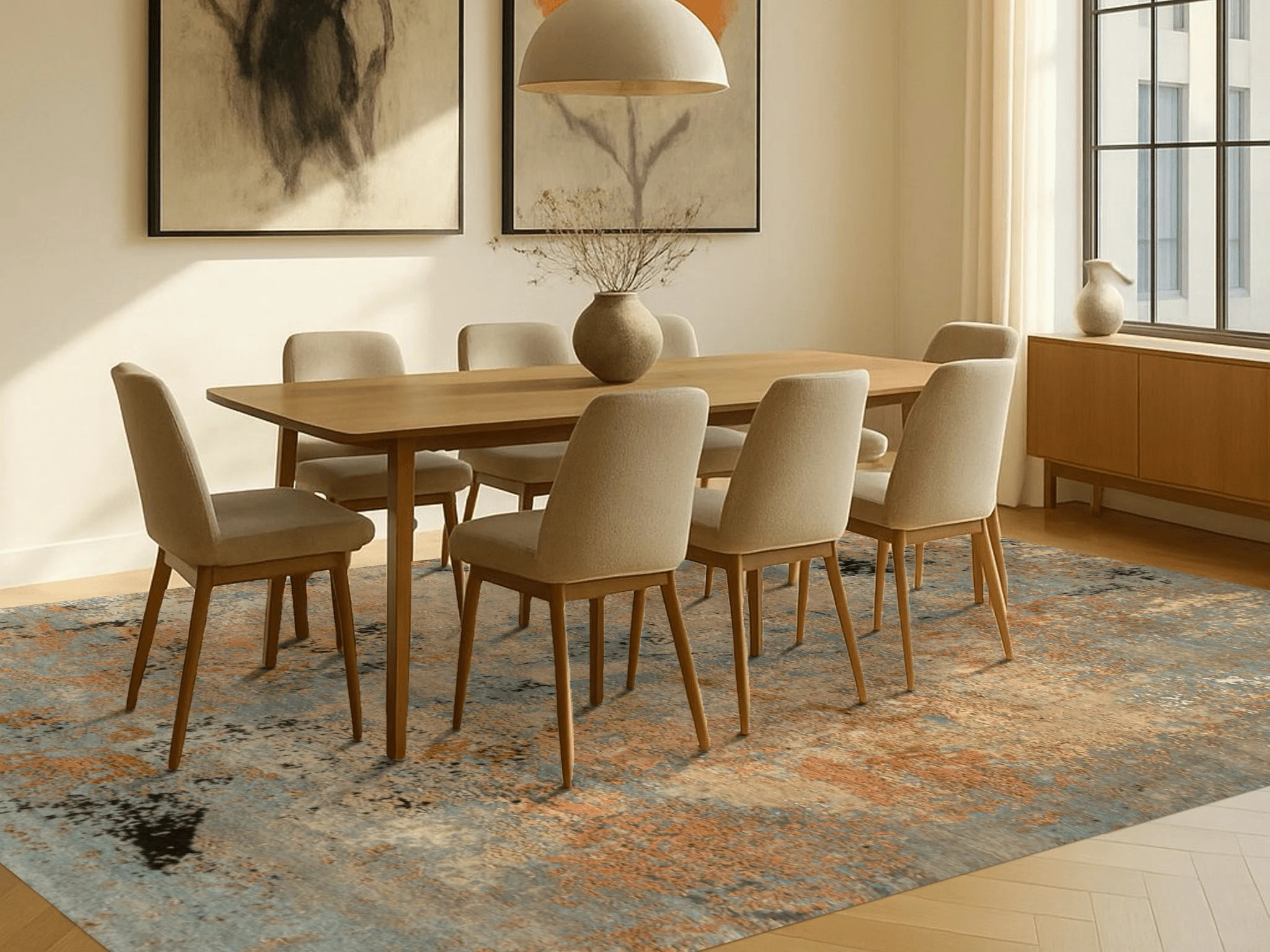 Jordan Masterpiece Designteppich - Aminata