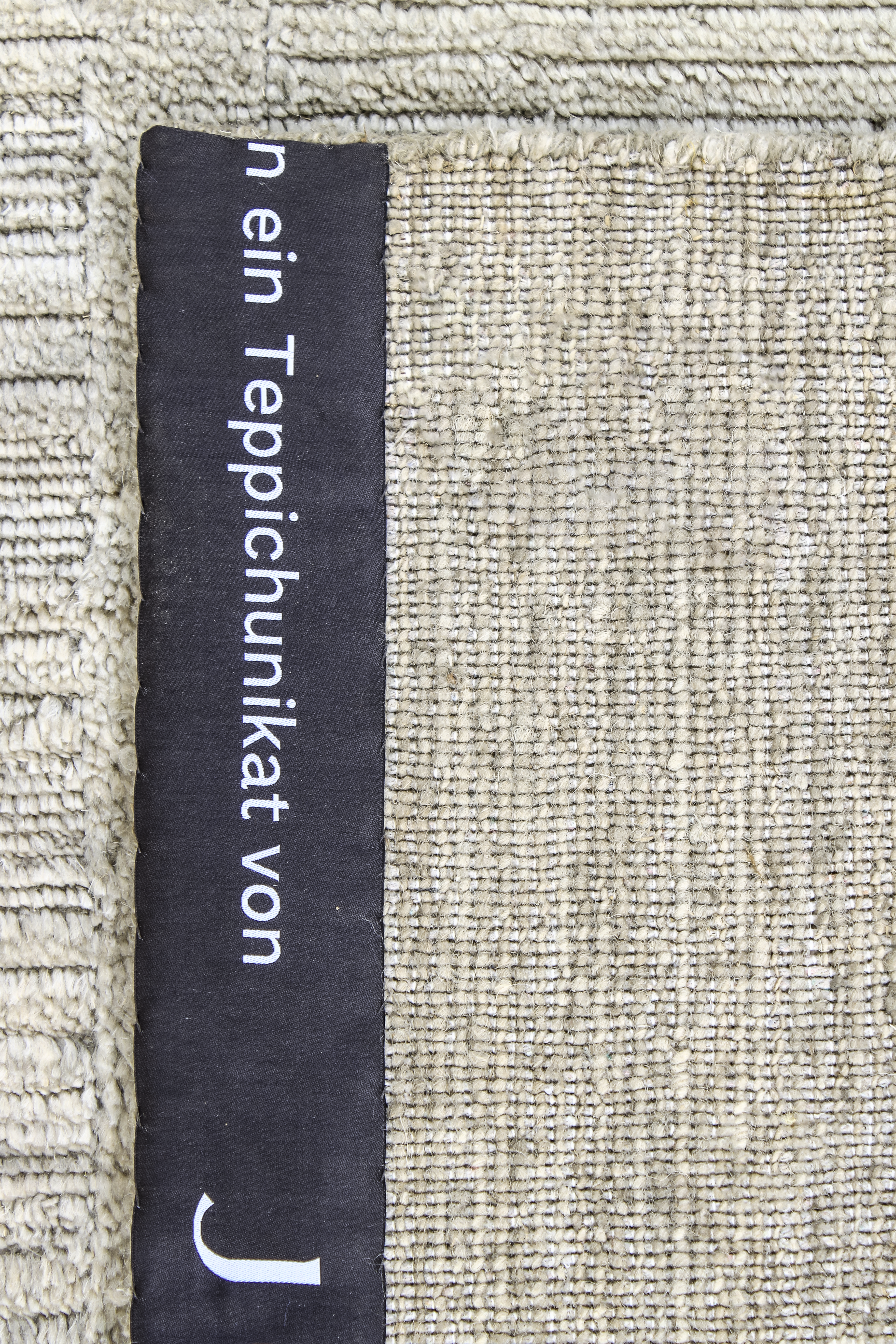 Jordan Collection Designteppich - Hidden Geometry Silver