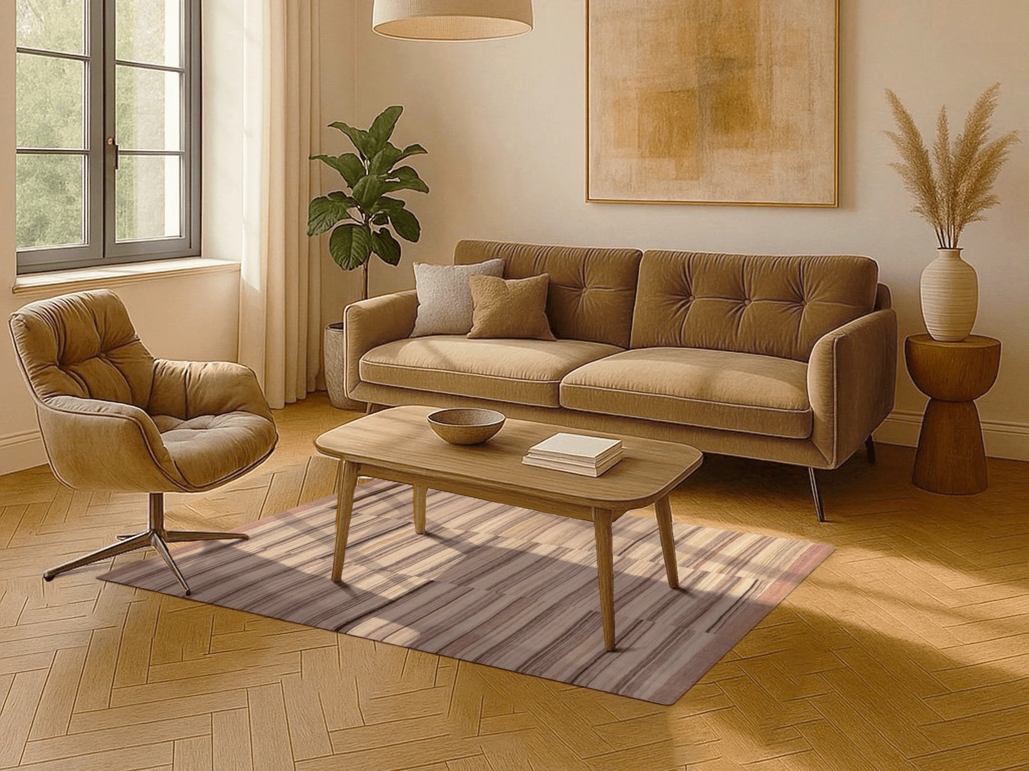 Kelim Teppich - Naturelines