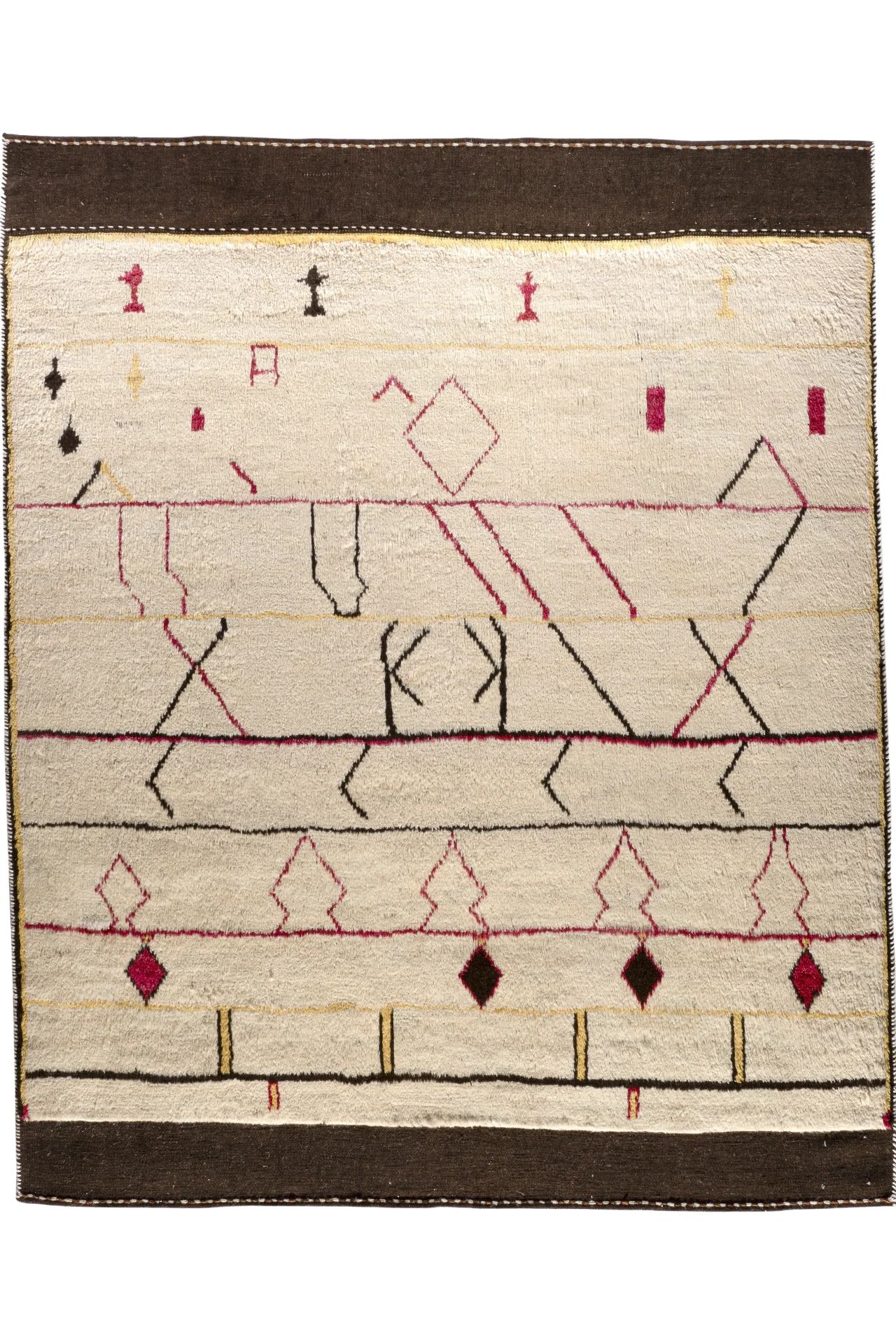 Gabbeh Teppich-Unikat - Nomadenzeichen
