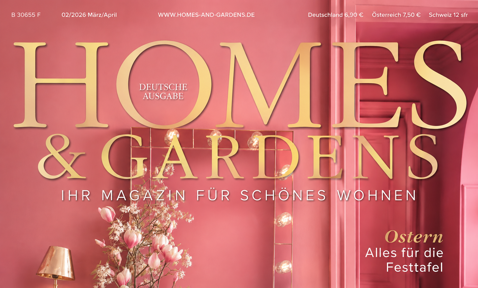 Titelbild des Pressebeitrags der Homes and Gardens
