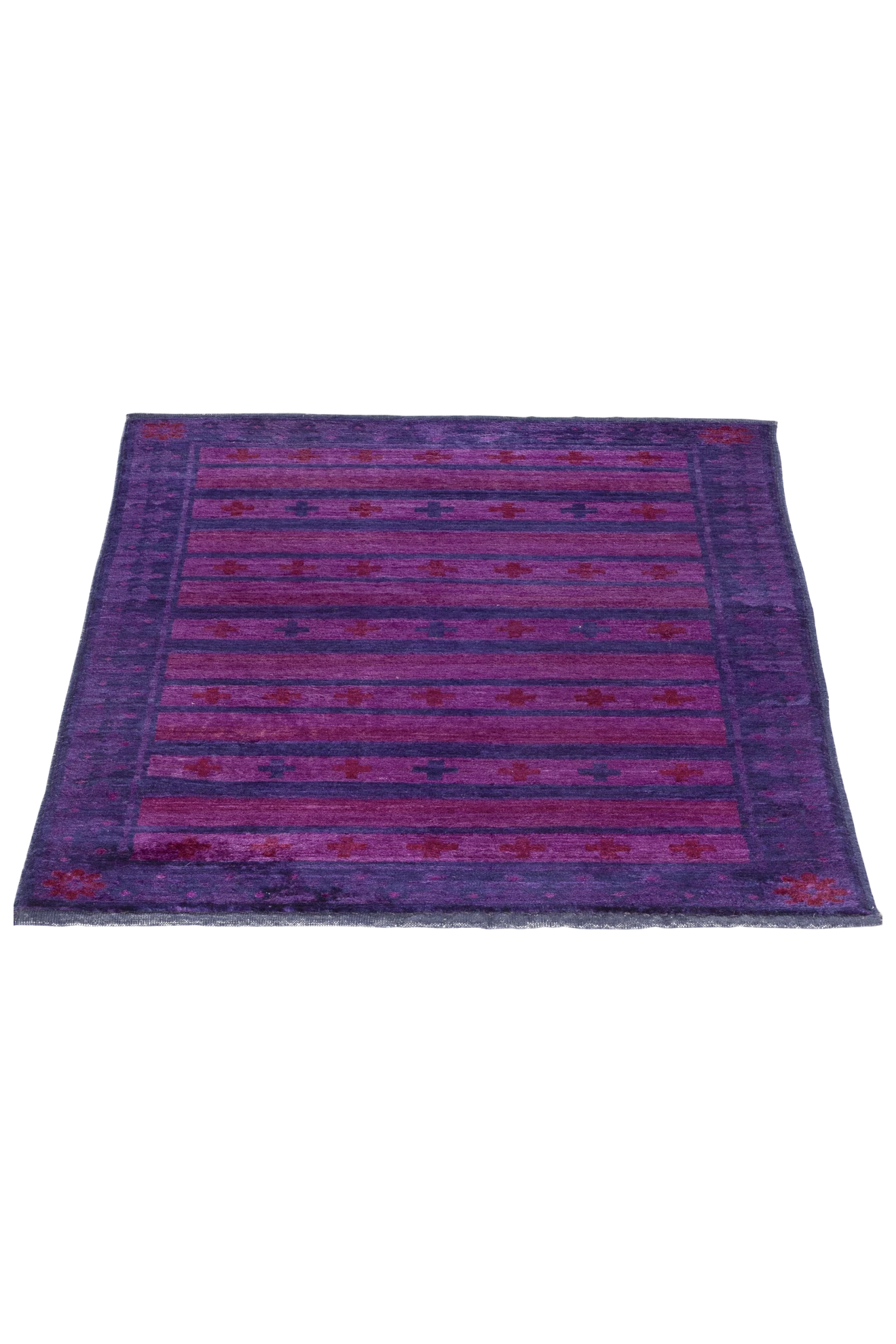 Gabbeh-Art Teppich - Purplefever