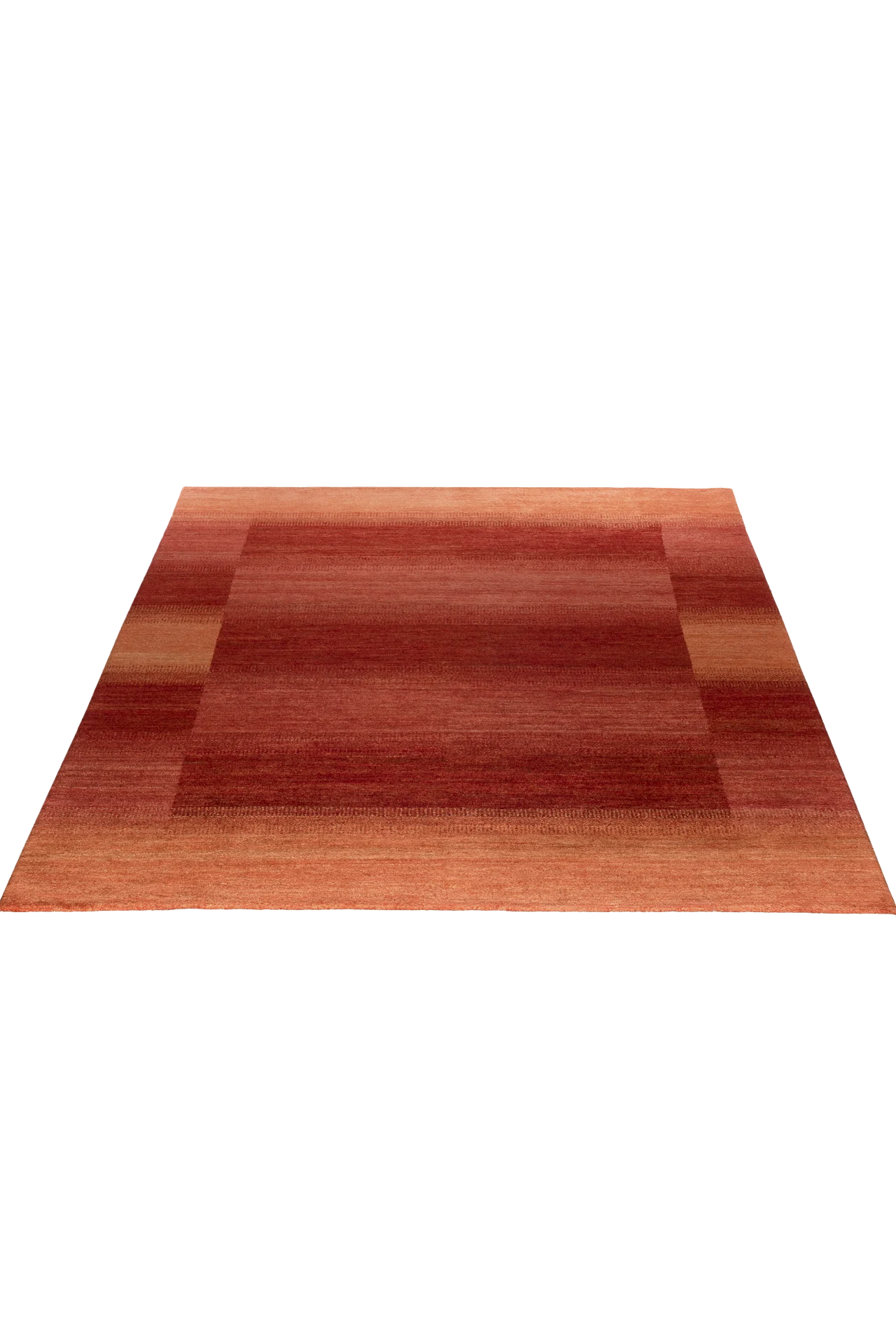 Gabbeh Teppich-Unikat - roter Horizont