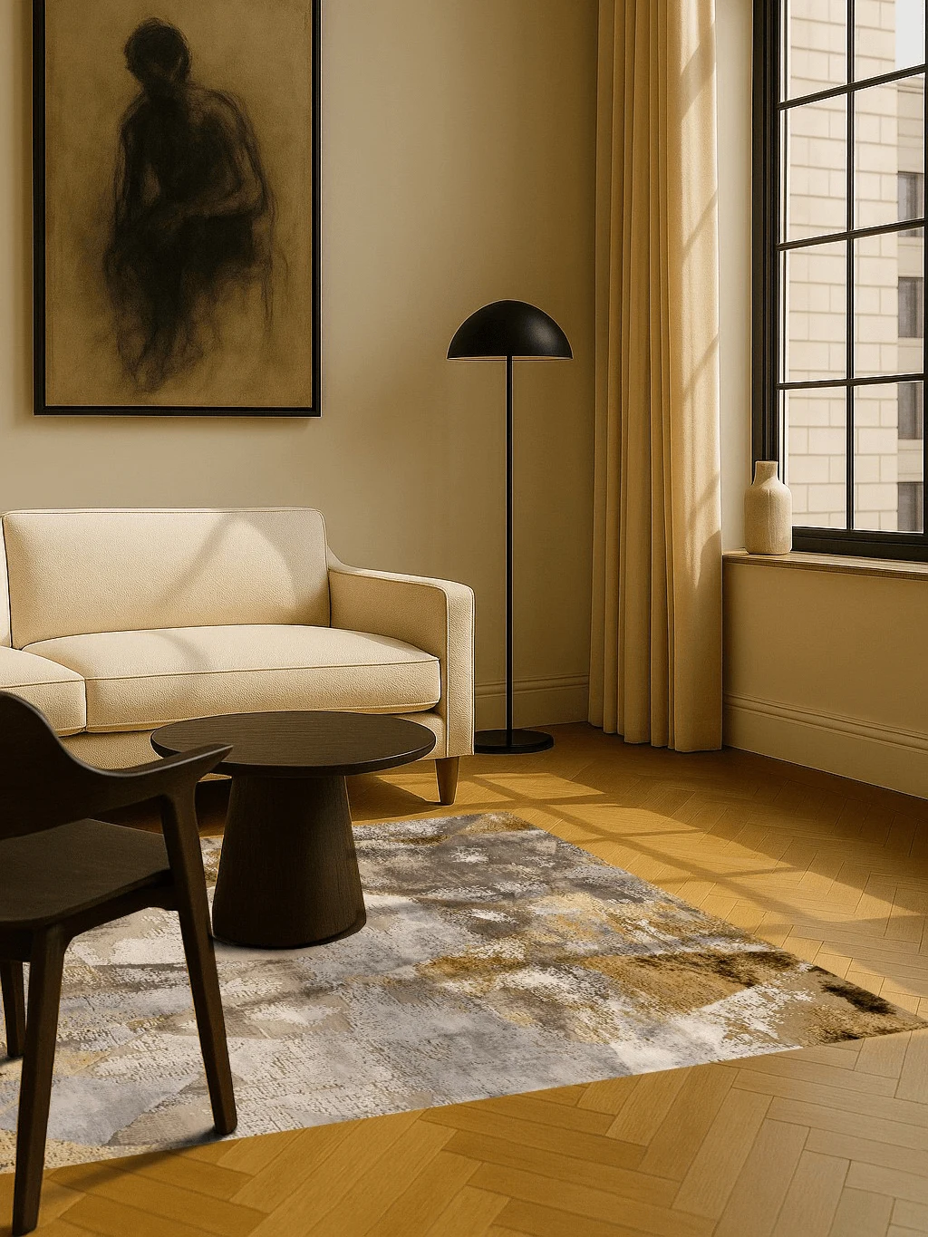 Jordan Collection Designteppich - Soho Eclipse