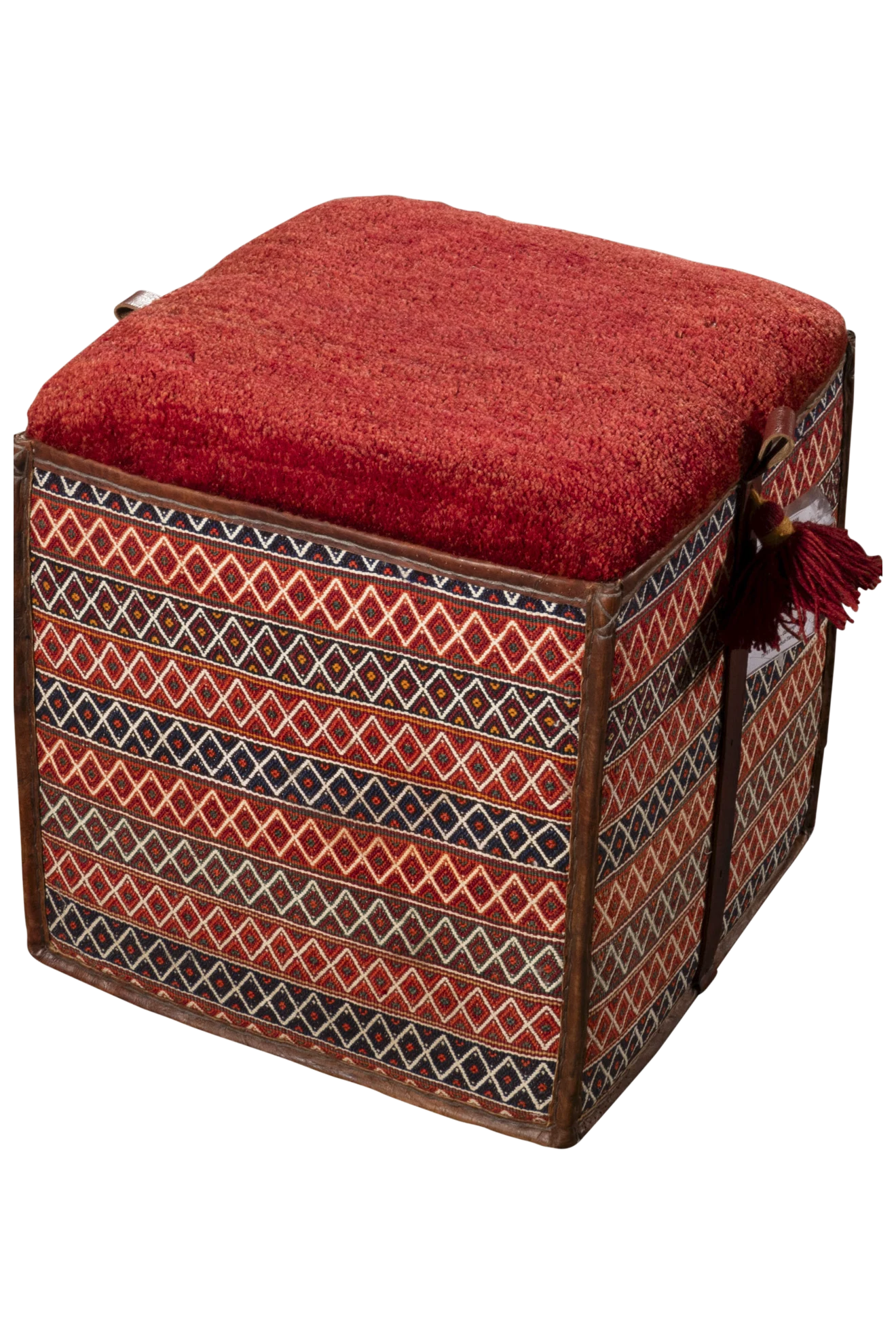 Hocker Unikat - persische Schmuckrouten
