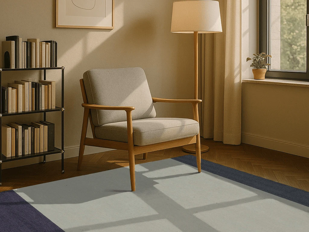 Kelim Teppich - Greyborder