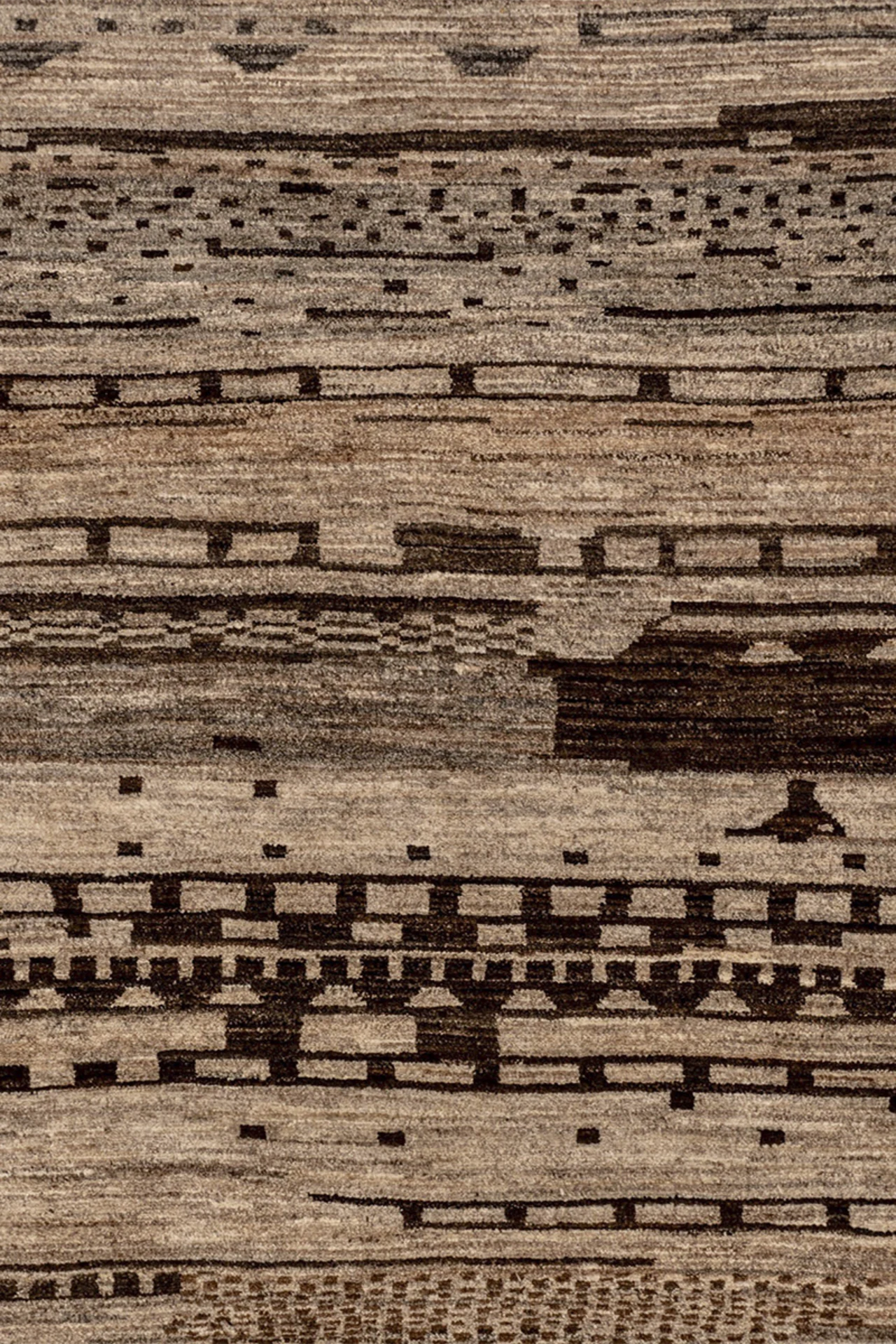 Gabbeh Teppich-Unikat - Nomadenspuren