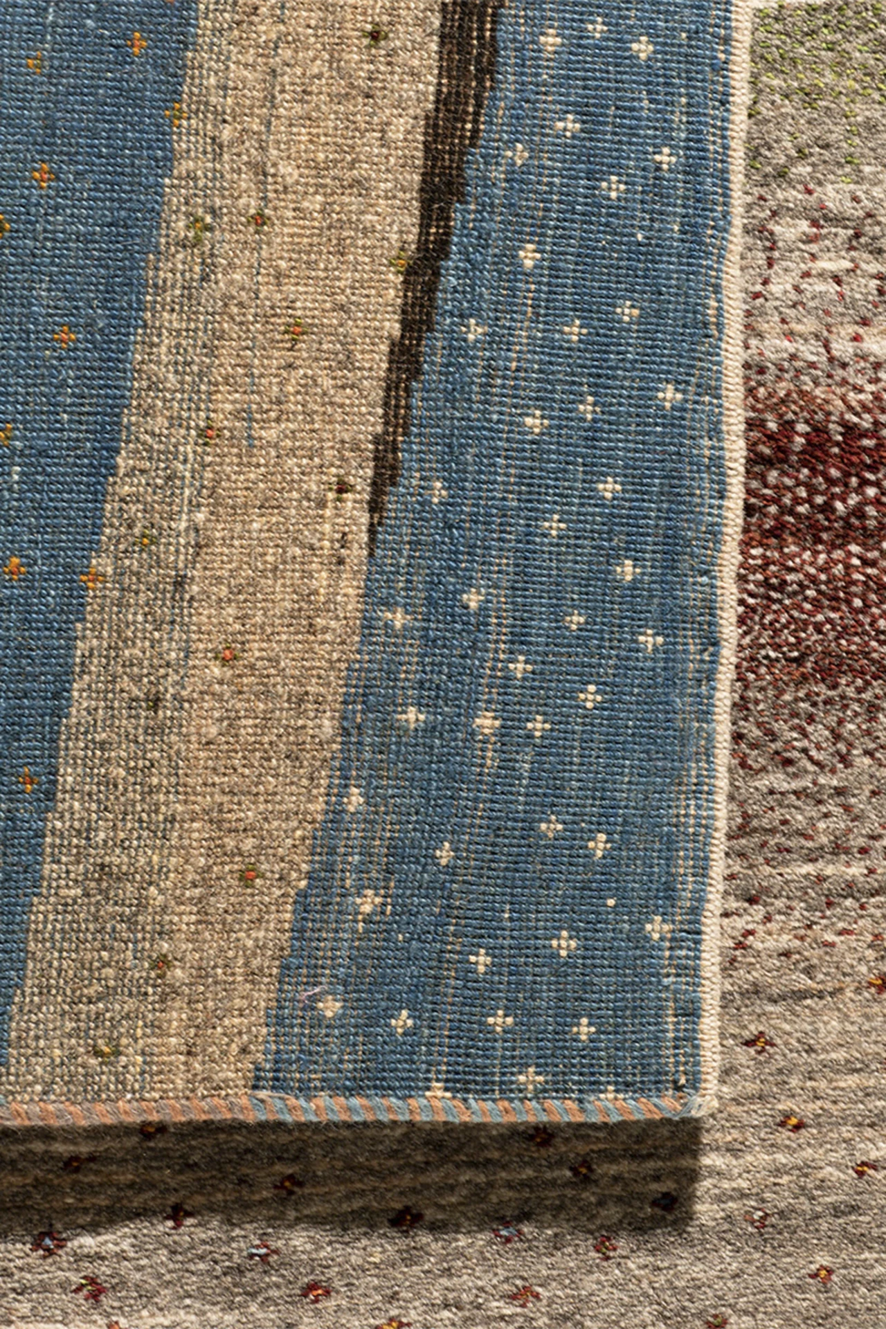 Gabbeh Teppich-Unikat - Blütezeit