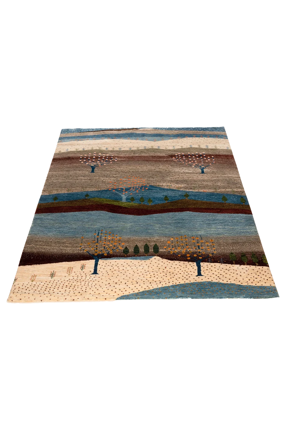 Gabbeh Teppich-Unikat - Blütezeit