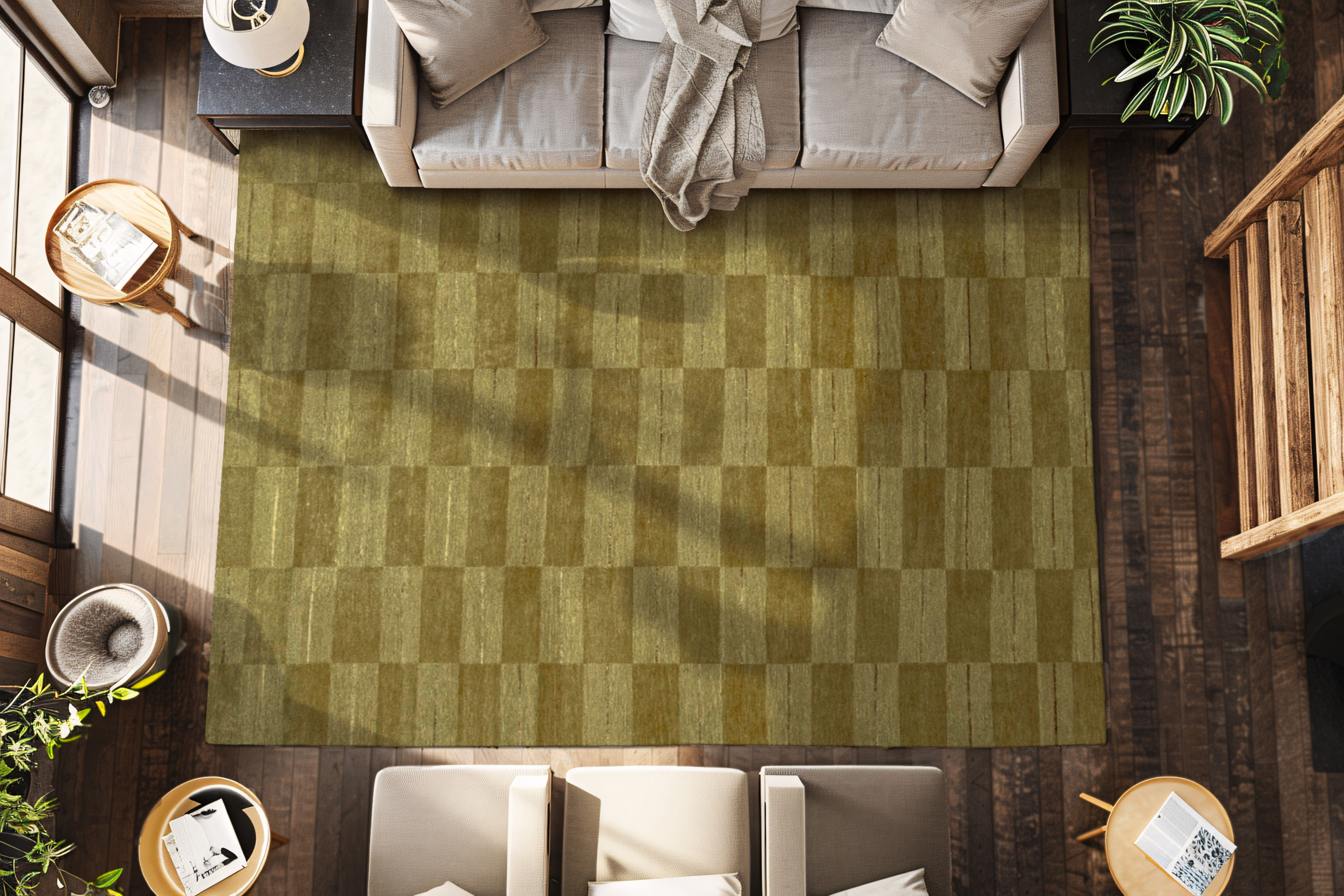 Jordan Collection Designteppich - Bricks