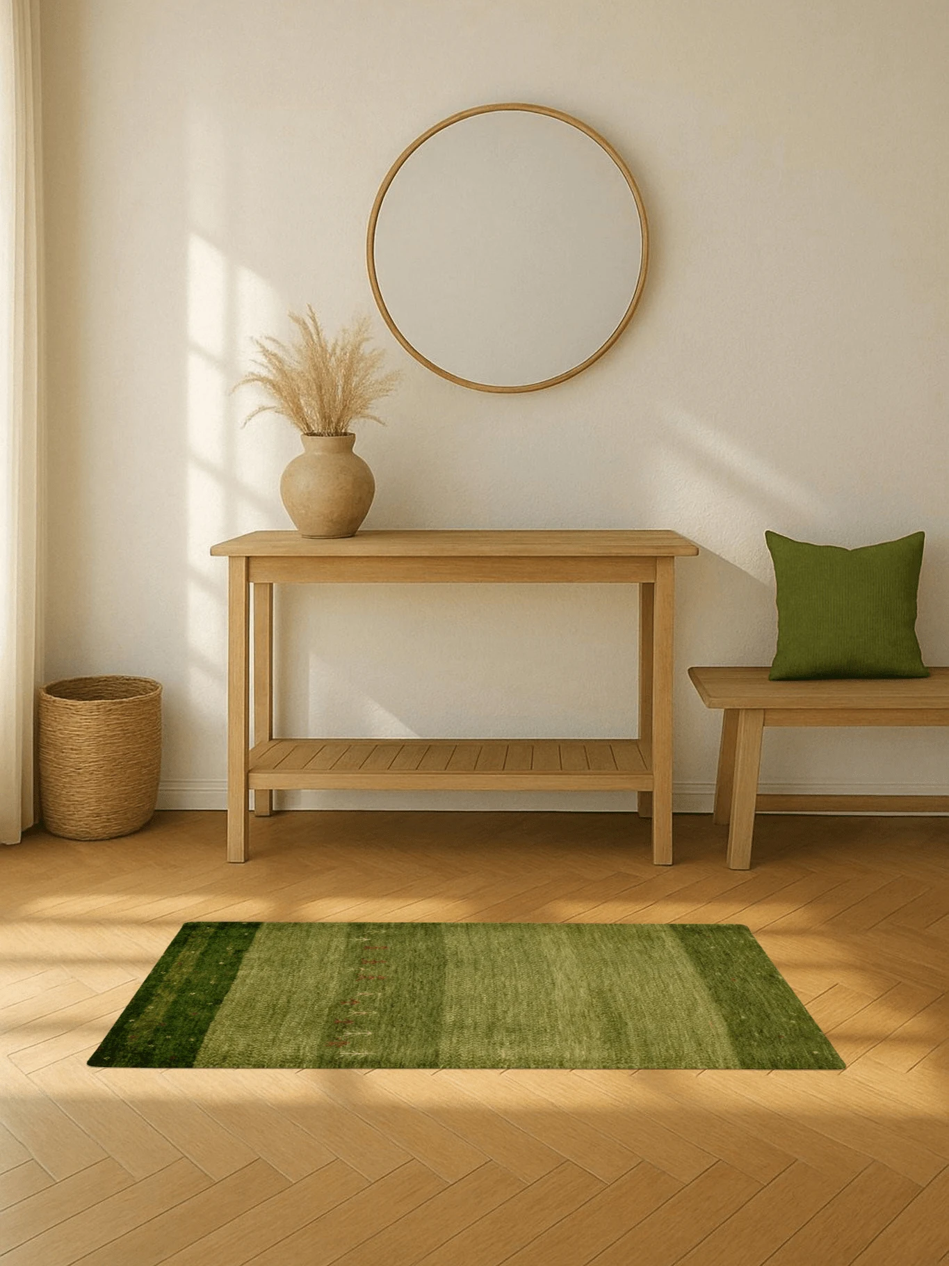 Gabbeh Teppich-Unikat - Weidegrund