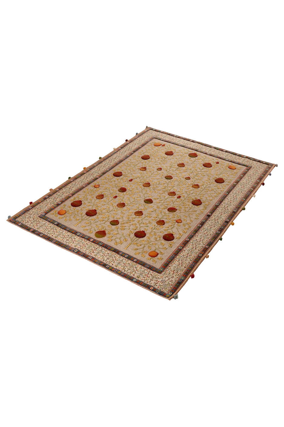 Soumakh Teppich-Unikat - Granatapfel