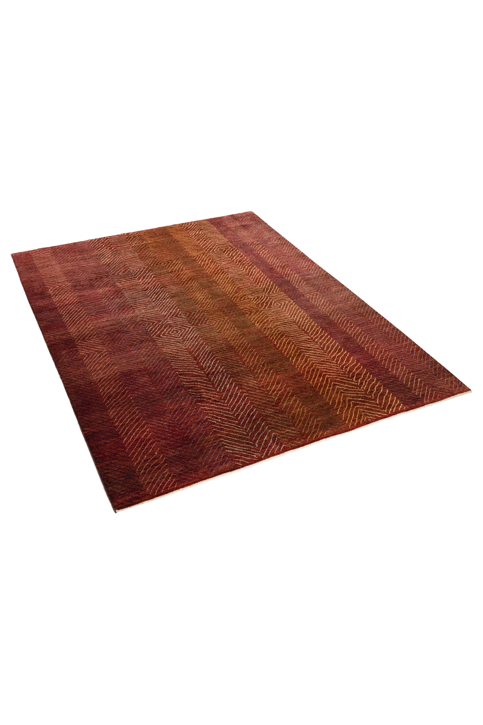Gabbeh Teppich Unikat - Tribal