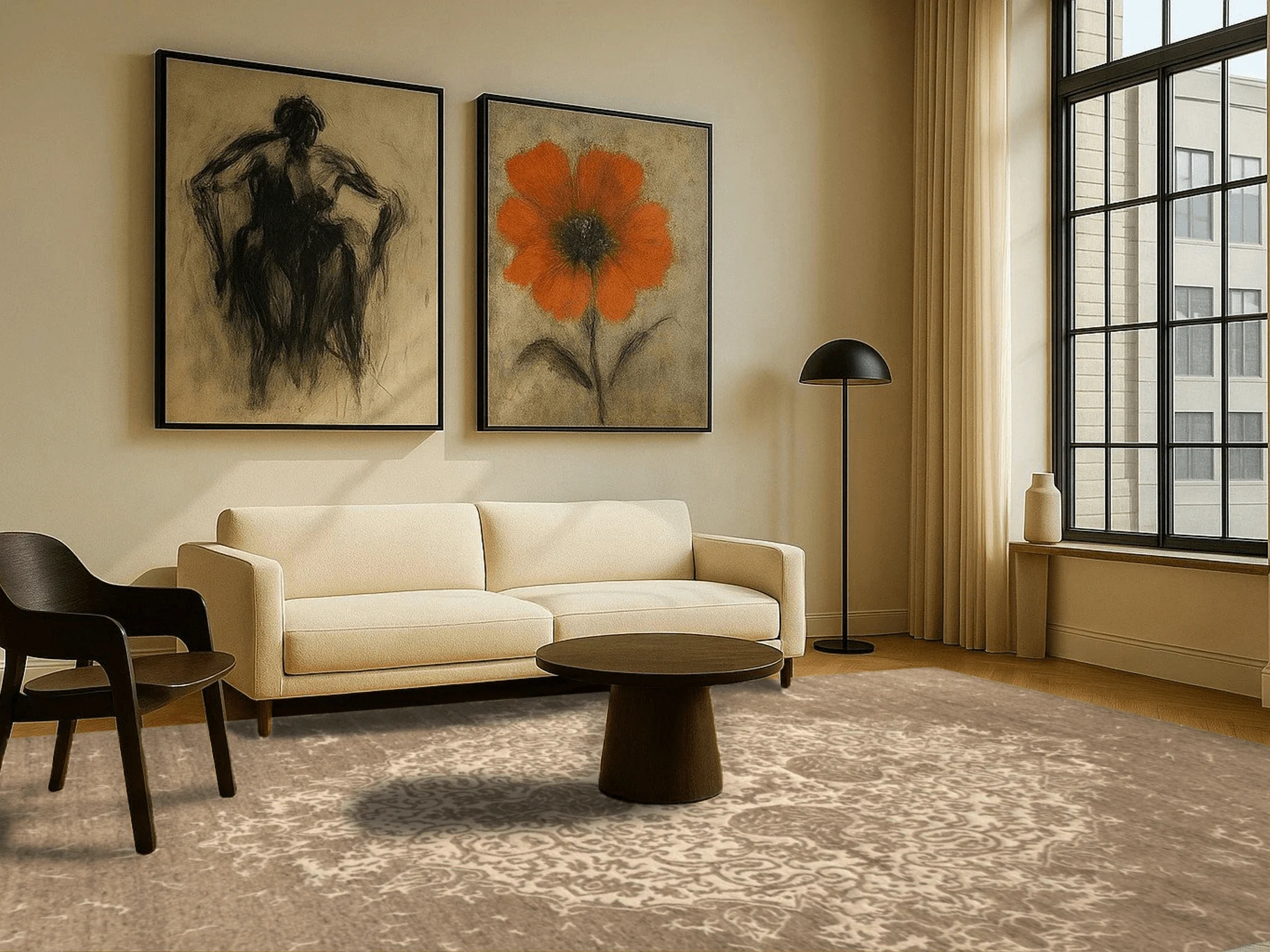 Jordan Collection Designteppich - Calyra