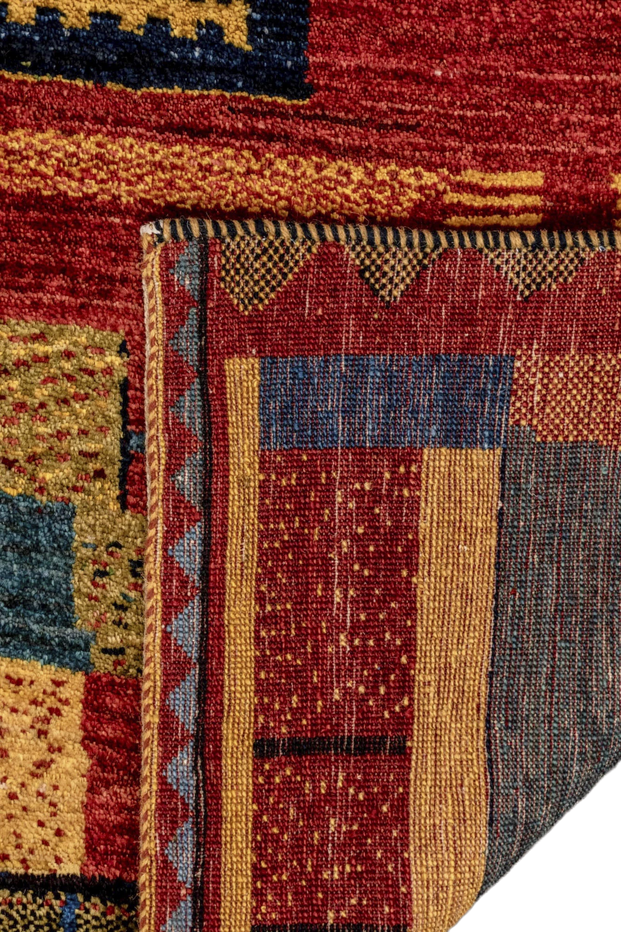 Gabbeh Teppich-Unikat - Stadt der Muster