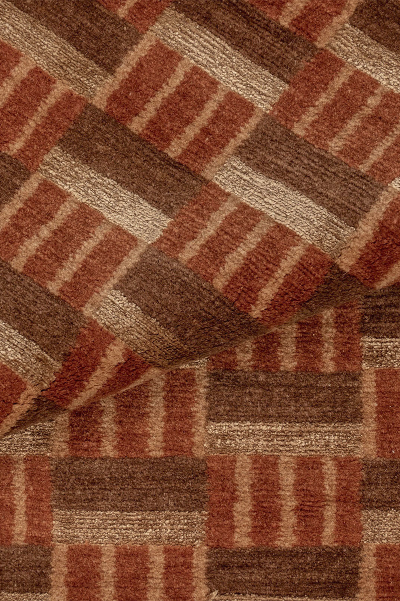 Nepal-Teppich - Coral Red