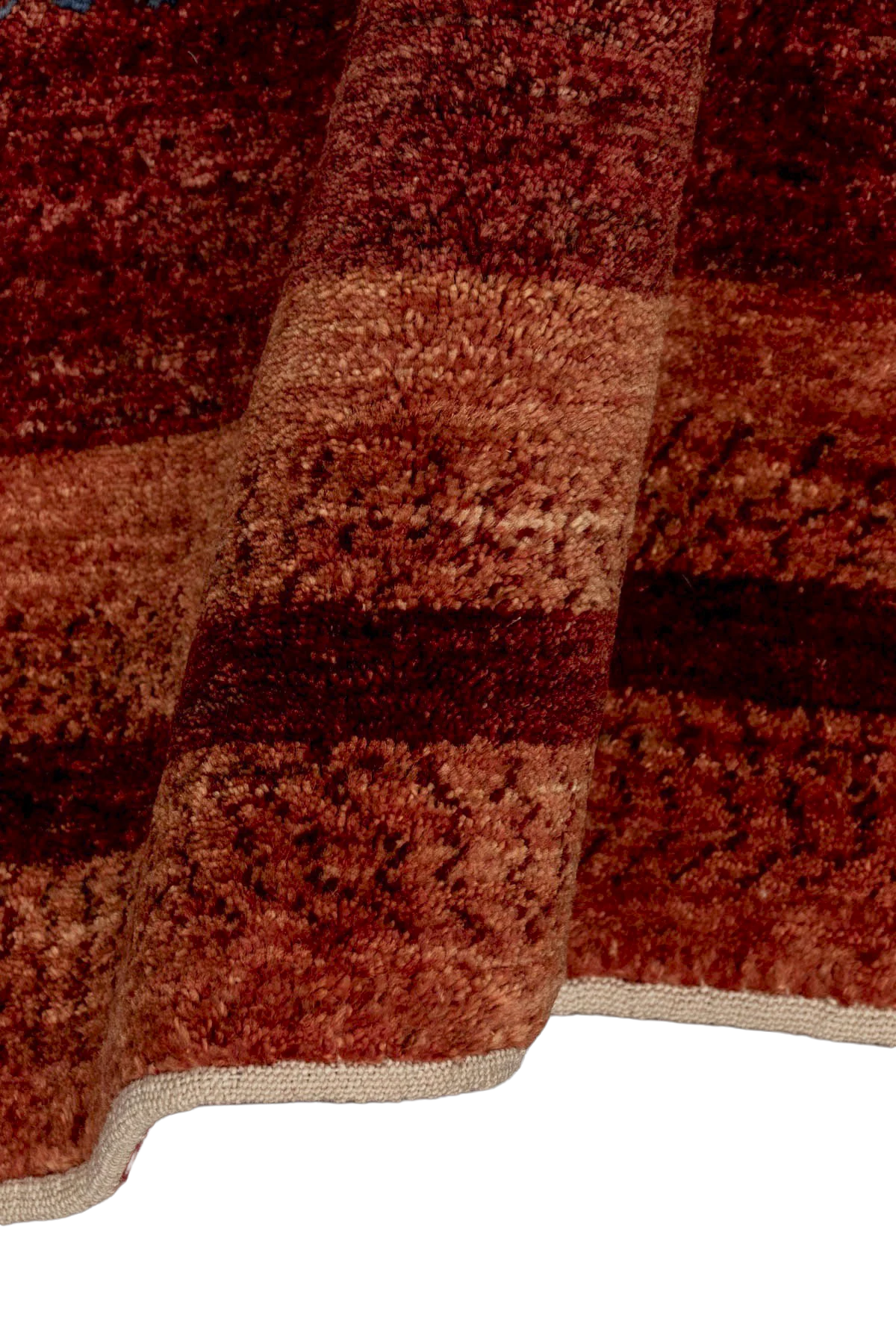 Gabbeh Teppich-Unikat - Blühendes Rot