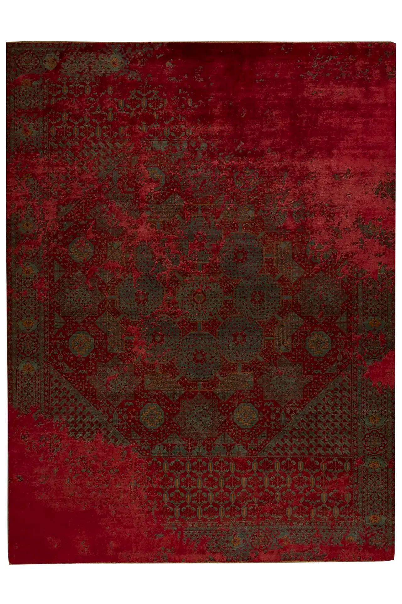 Designer Teppich Jan Kath - Mamluk red