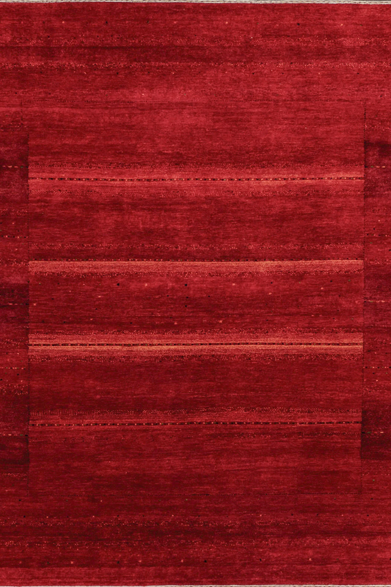 Gabbeh-Art Teppich - Mohnfeld