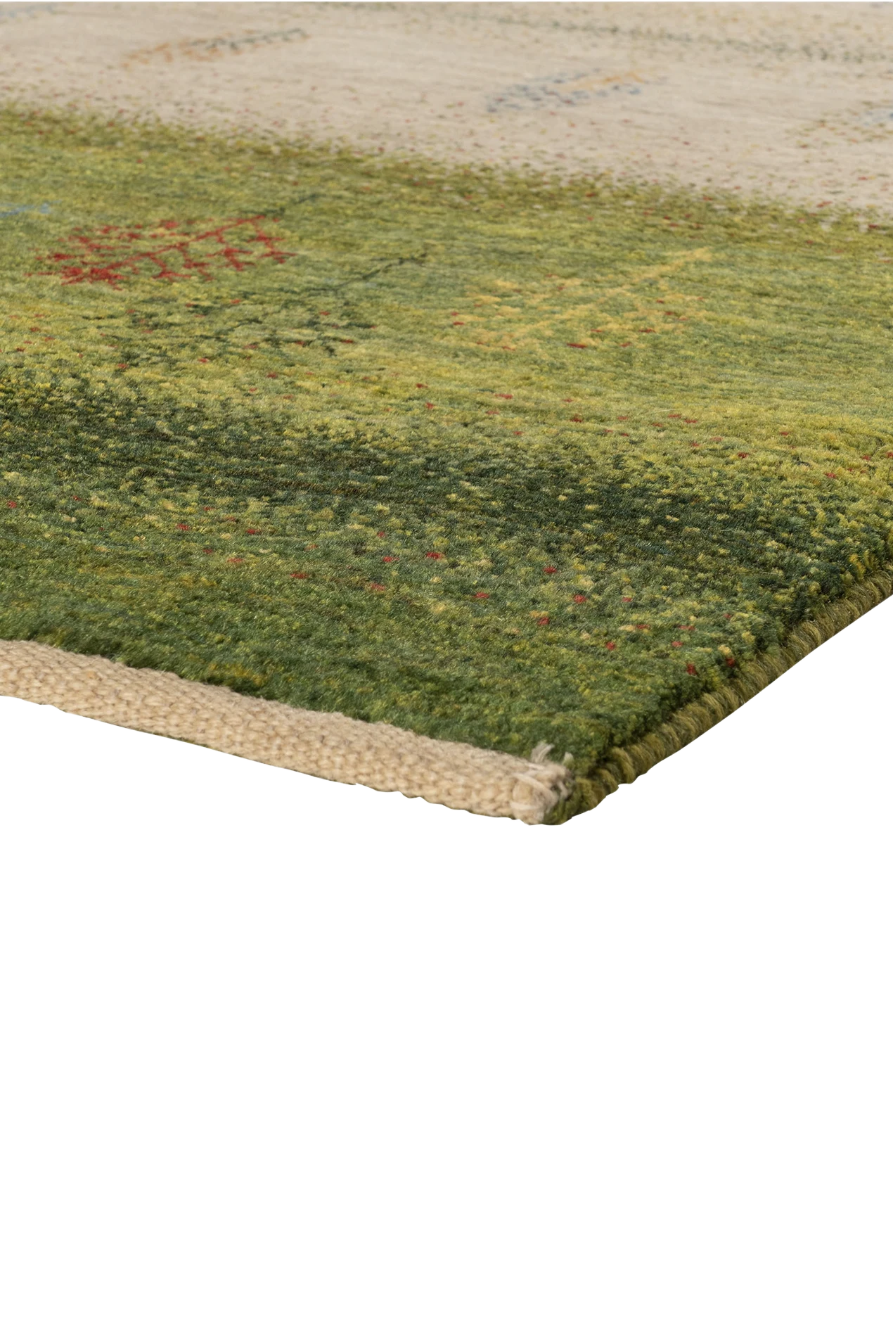 Gabbeh Teppich-Unikat - Spiegelbild