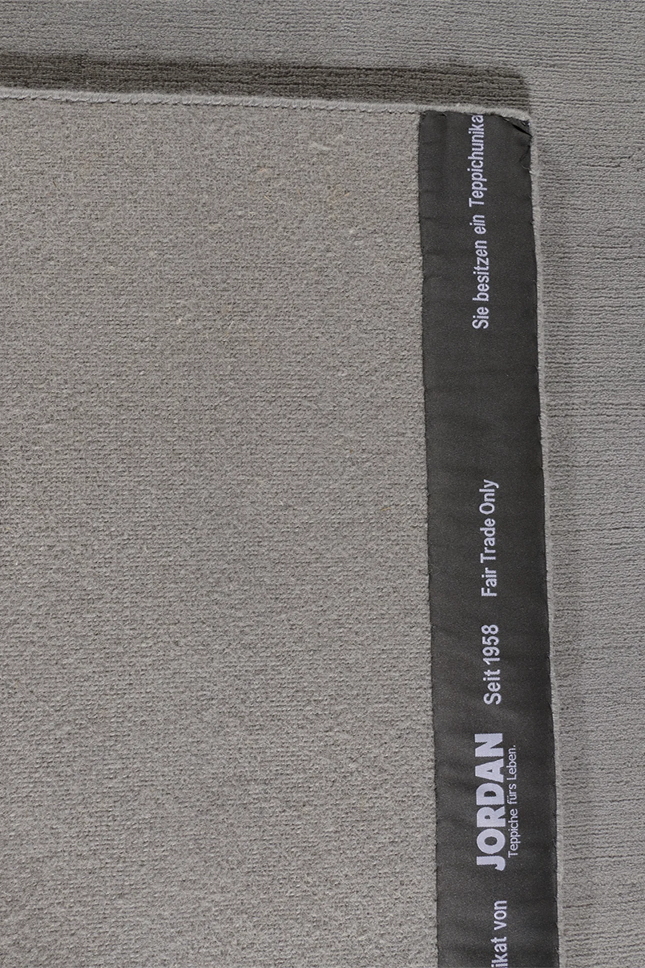Jordan Collection Designteppich - Silver Grey