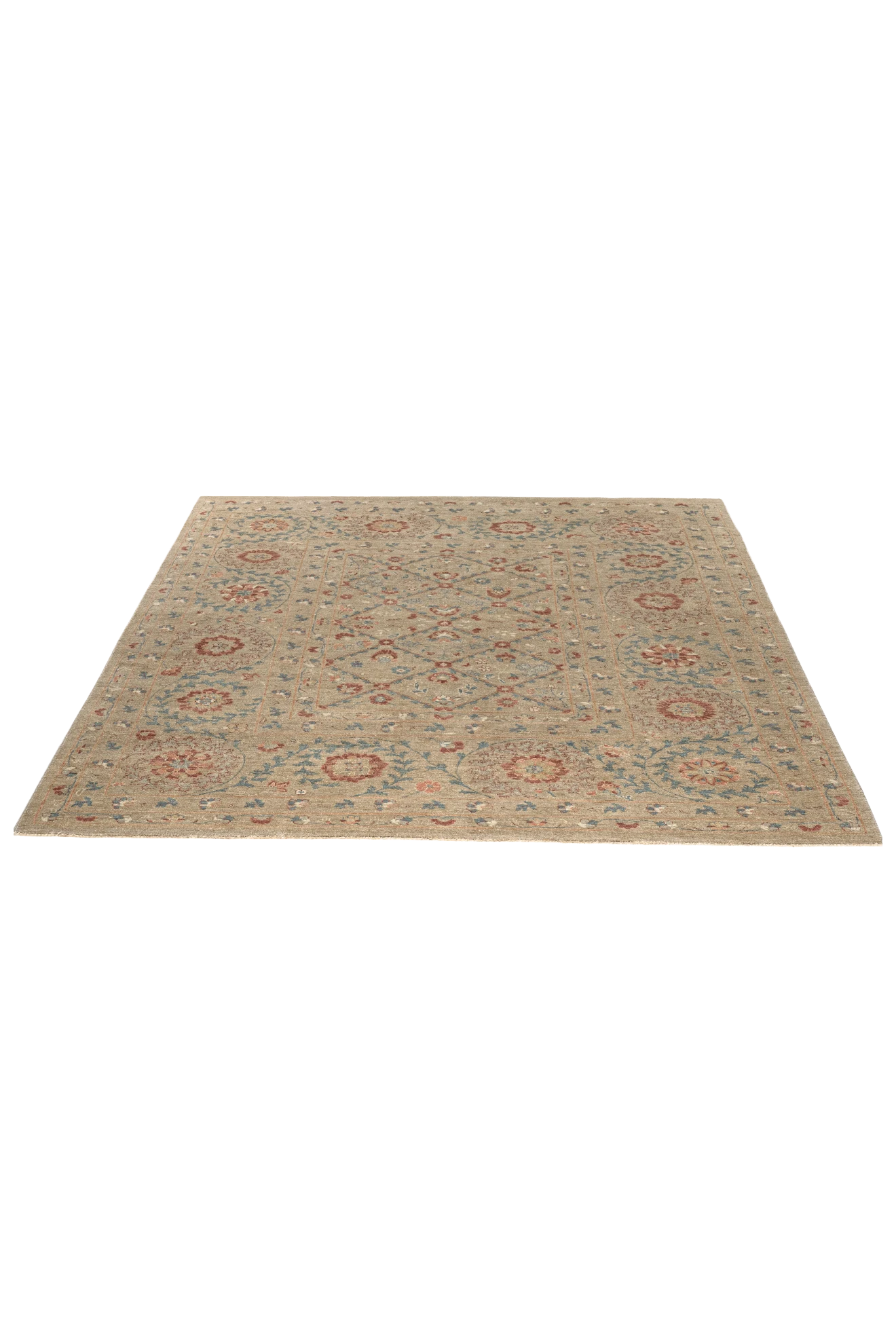 Jordan Collection Designteppich - Modern Flowers