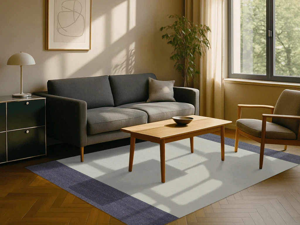 Kelim Teppich - Greyborder
