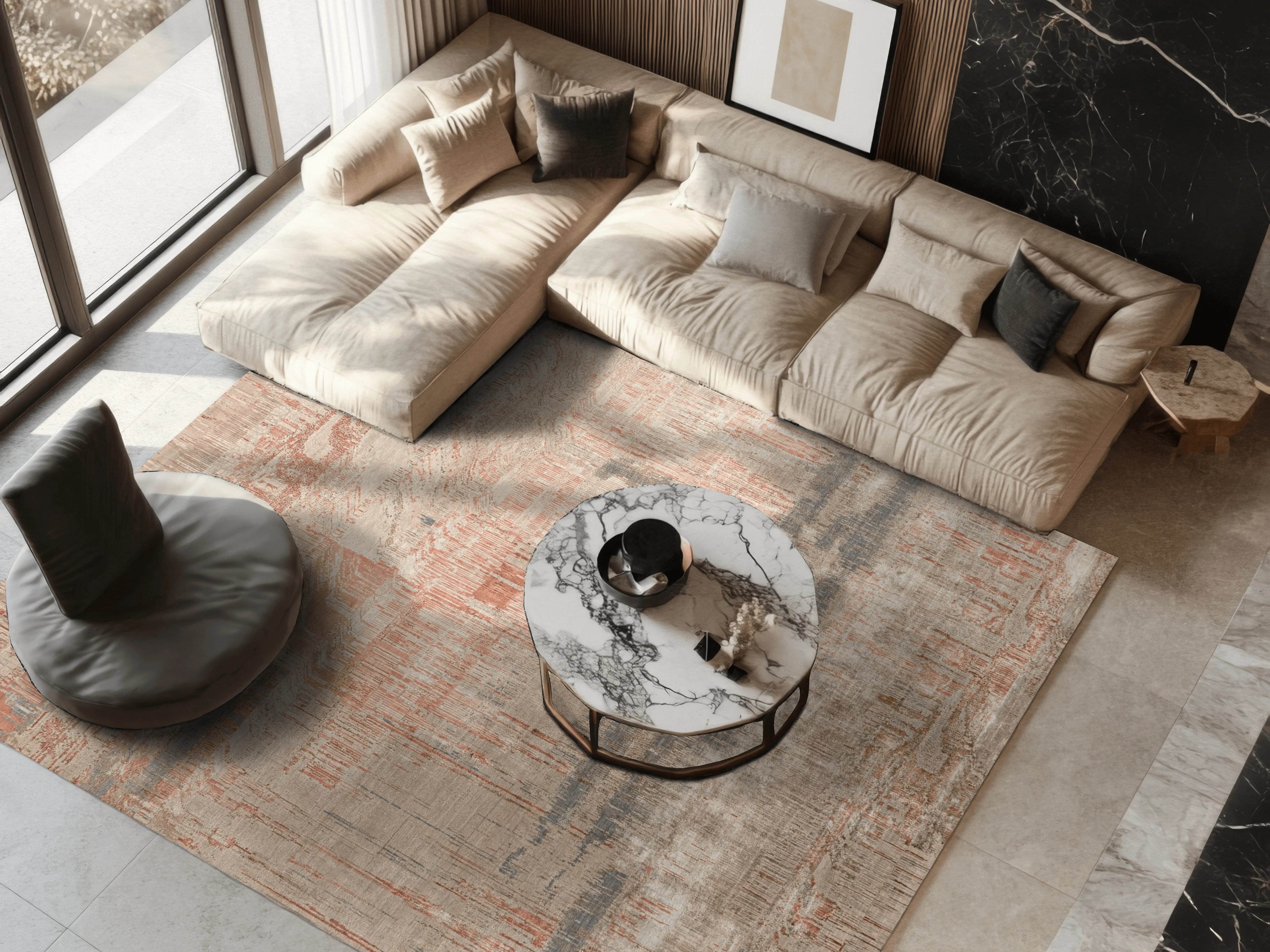 Jordan Collection Designteppich - Aureya