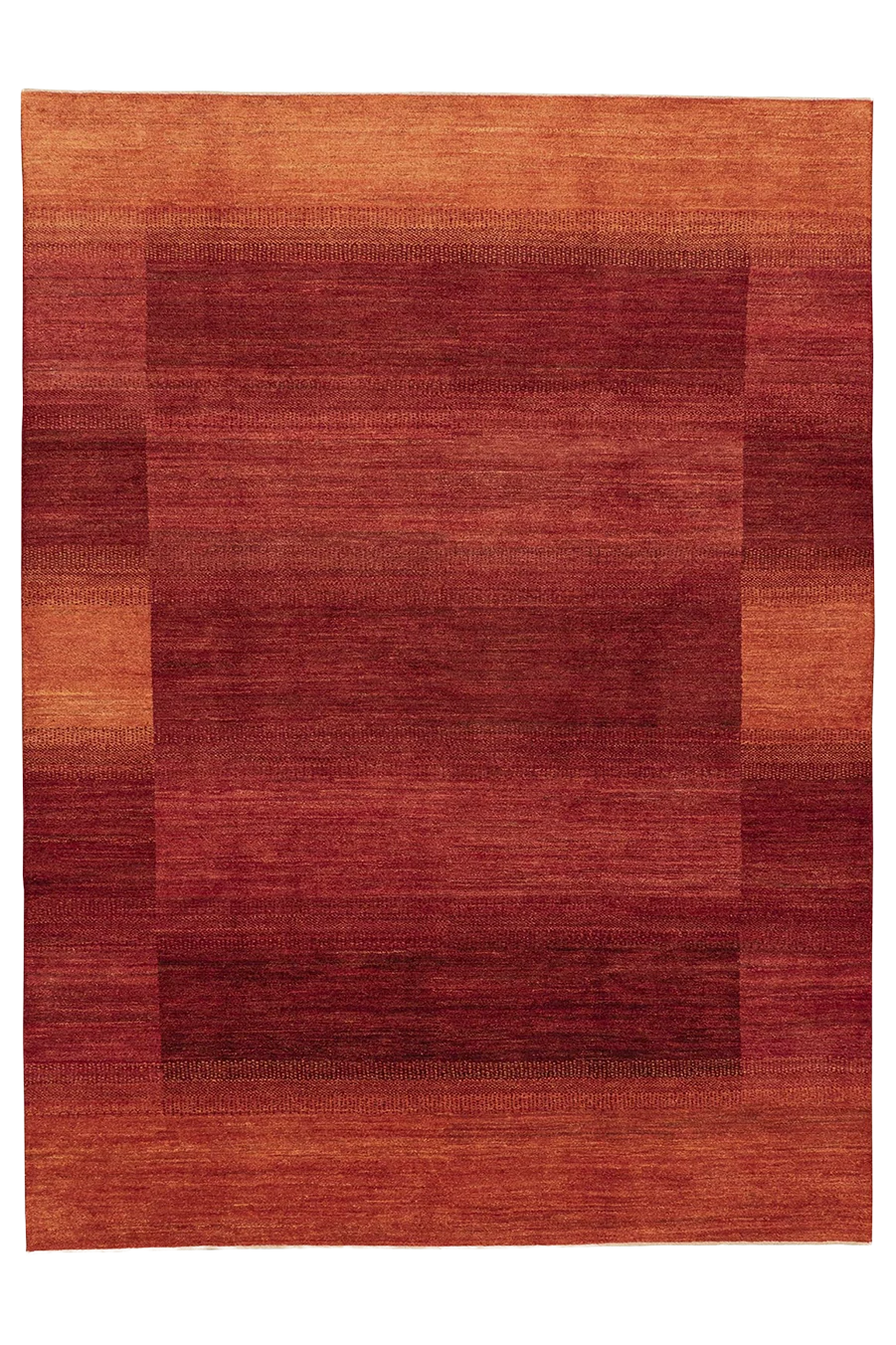 Gabbeh Teppich-Unikat - roter Horizont