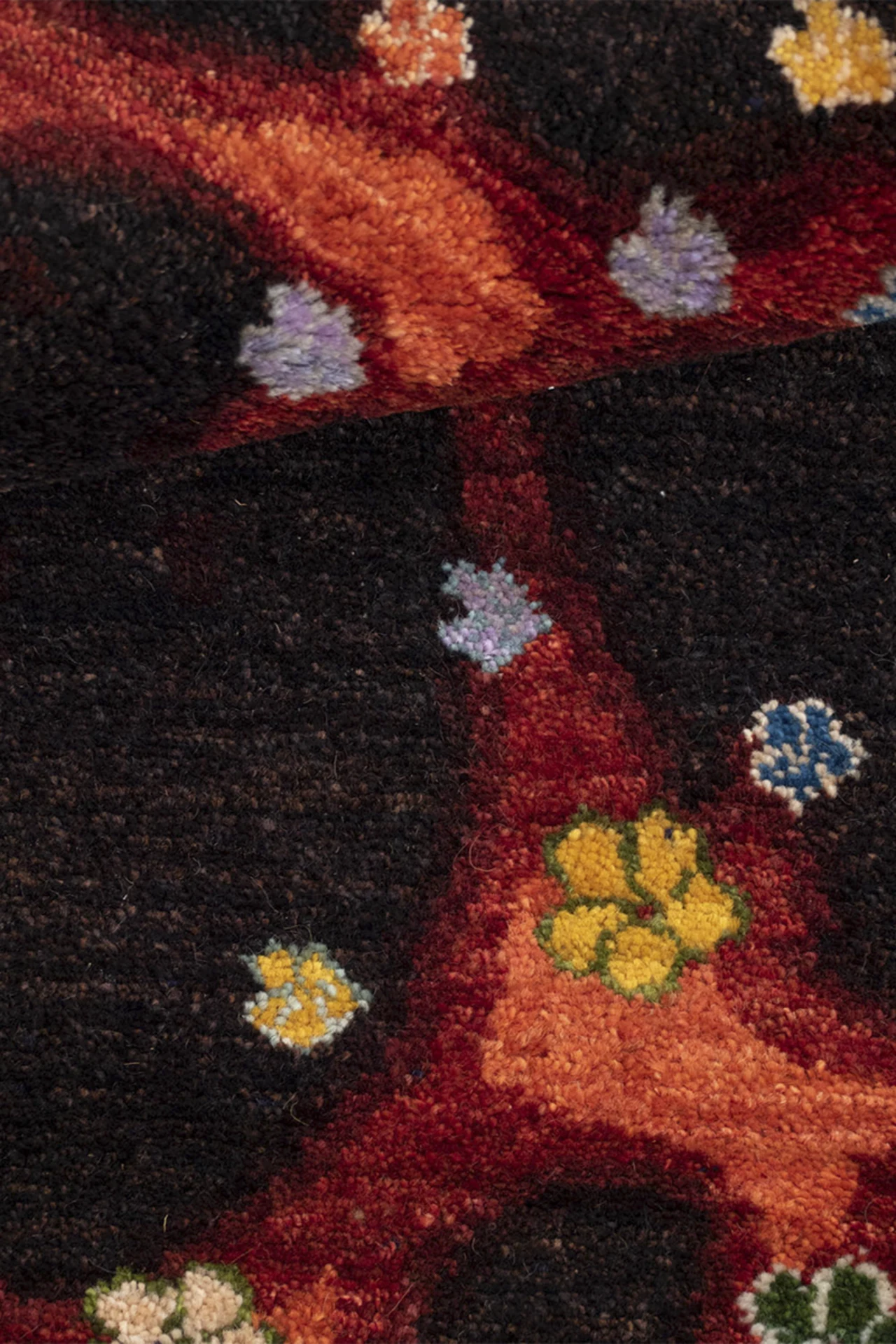 Gabbeh Teppich-Unikat - Wüstenblüte