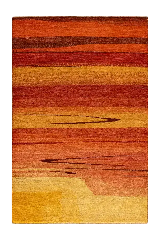Gabbeh Teppich-Unikat - Wüstensonne