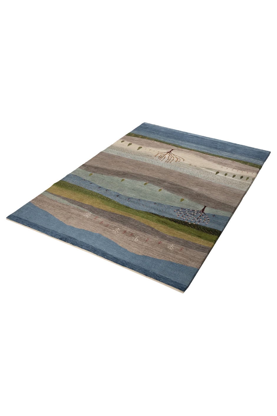 Gabbeh Teppich-Unikat - Oase der Ruhe