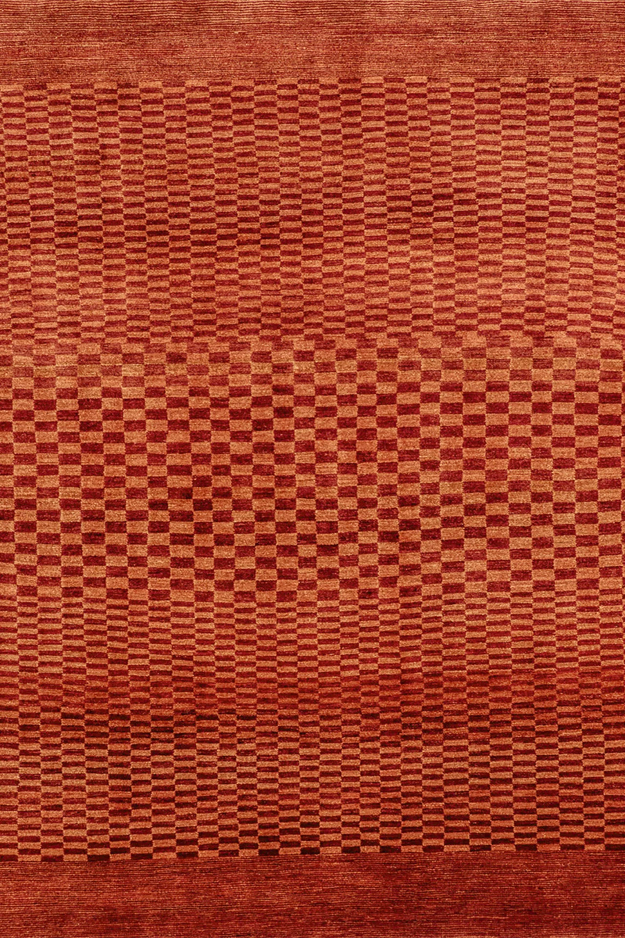 Gabbeh Teppich-Unikat - Rote Dünen