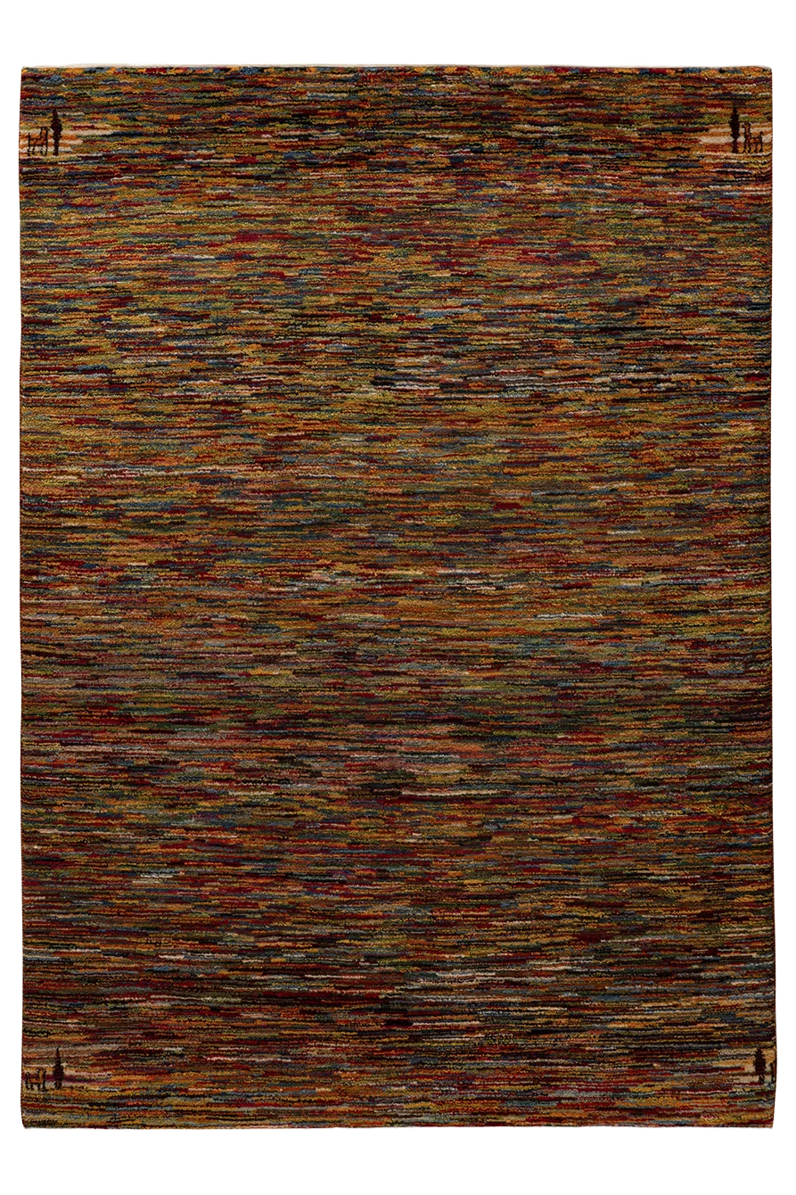 Gabbeh Teppich-Unikat - Nomadenmosaik