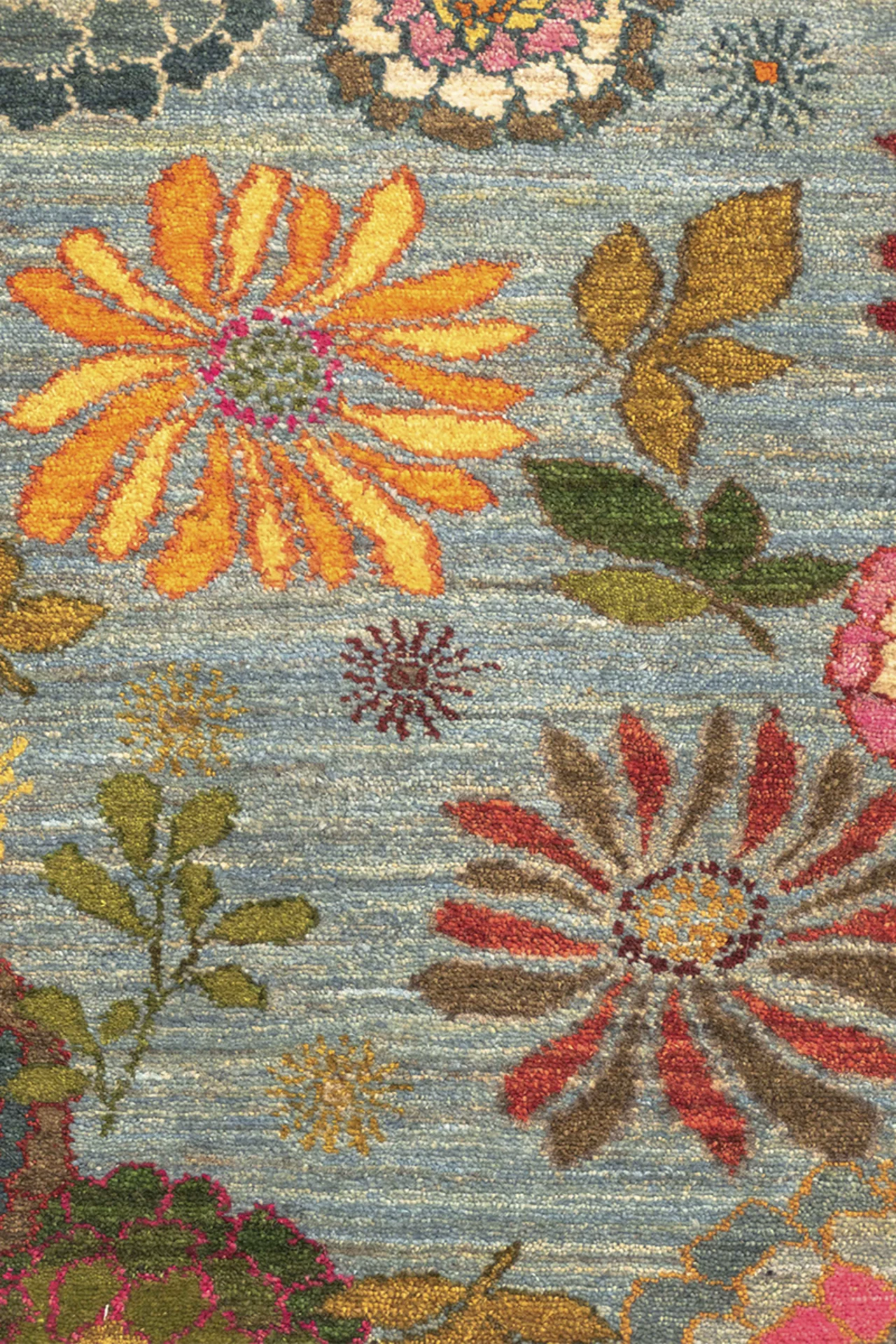 Gabbeh Teppich-Unikat - Blumenmeer