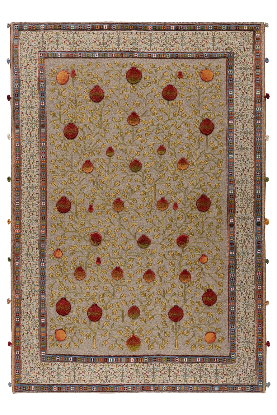 Soumakh Teppich-Unikat - Granatapfel