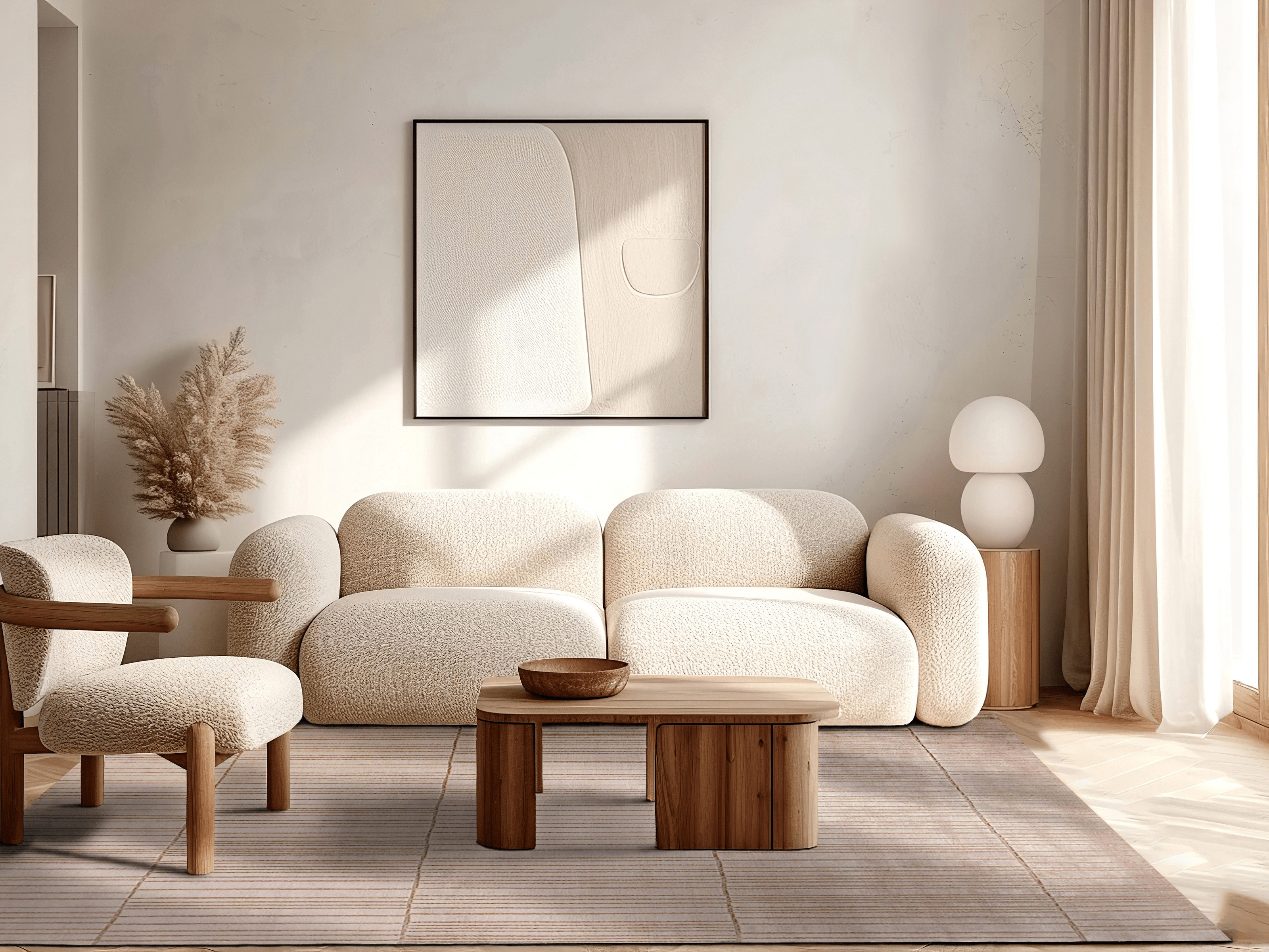 Jordan Collection Designteppich - Lines & Structures