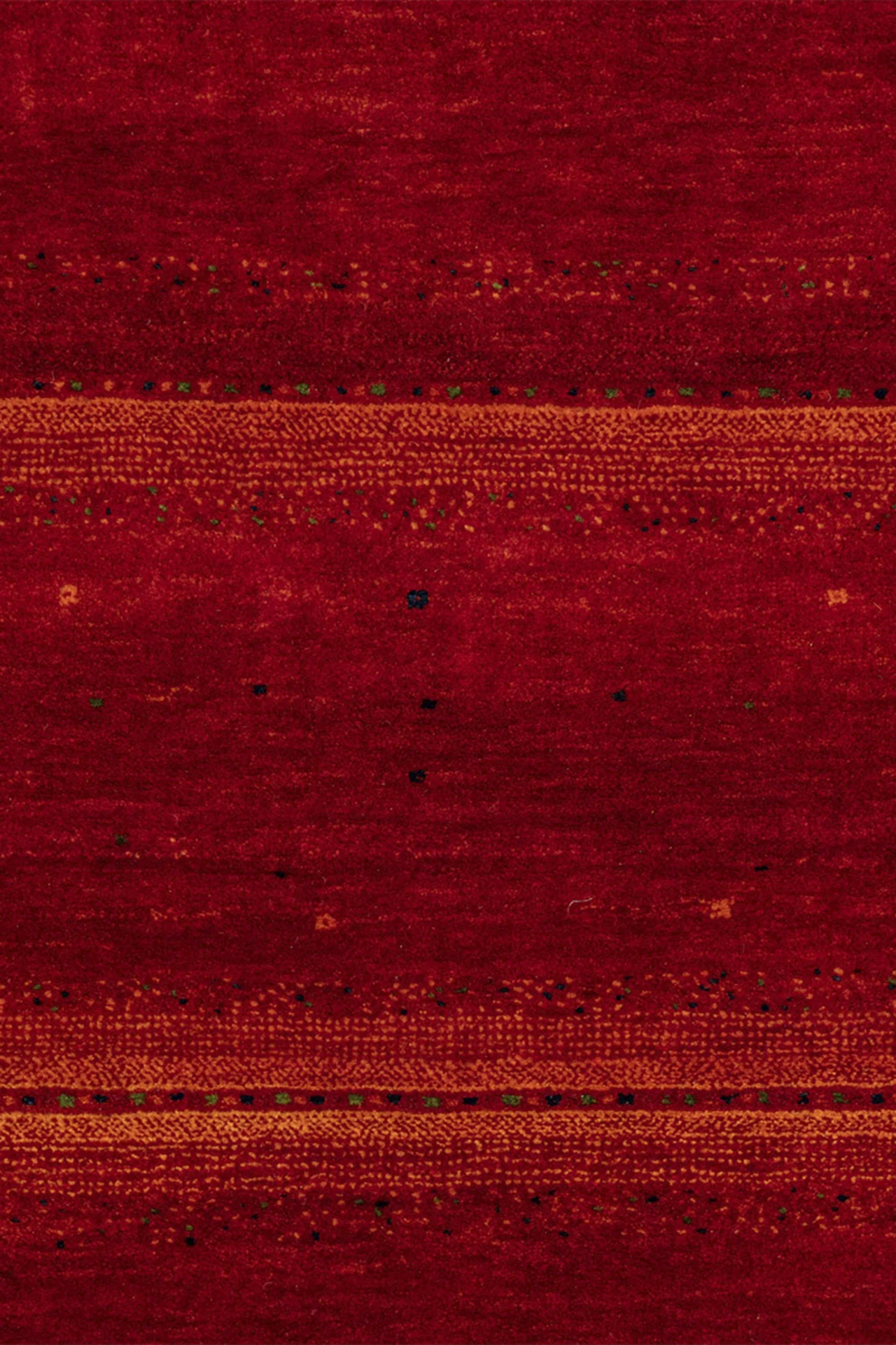Gabbeh-Art Teppich - Mohnfeld