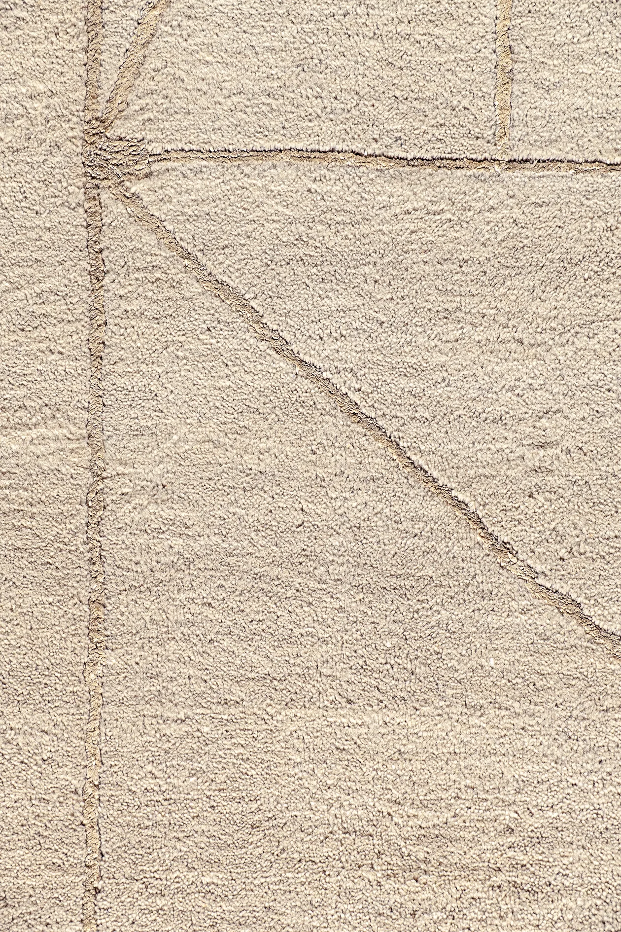 Jordan Collection Designteppich - Ivory Lines