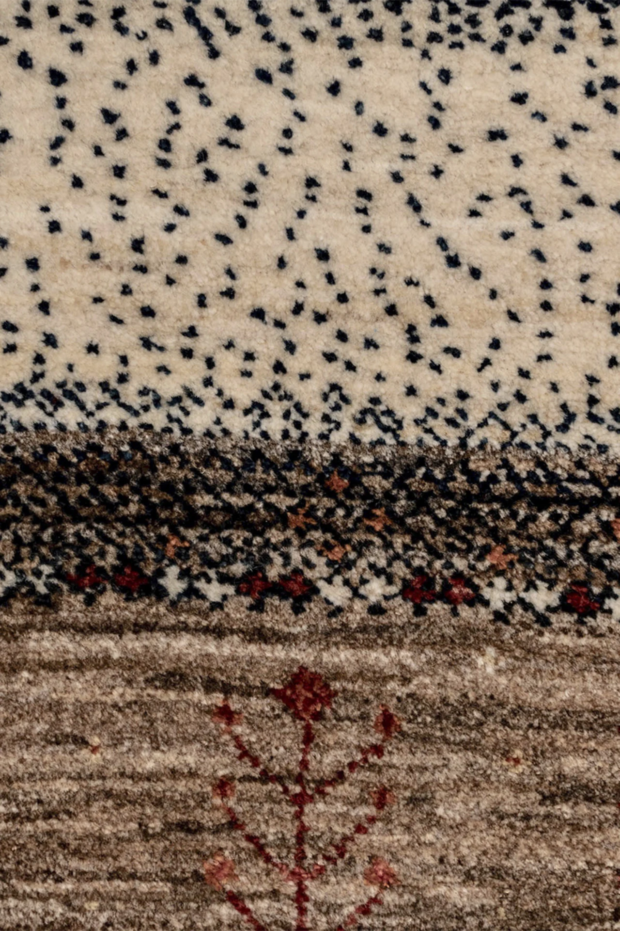 Gabbeh Teppich-Unikat - Nomadendorf