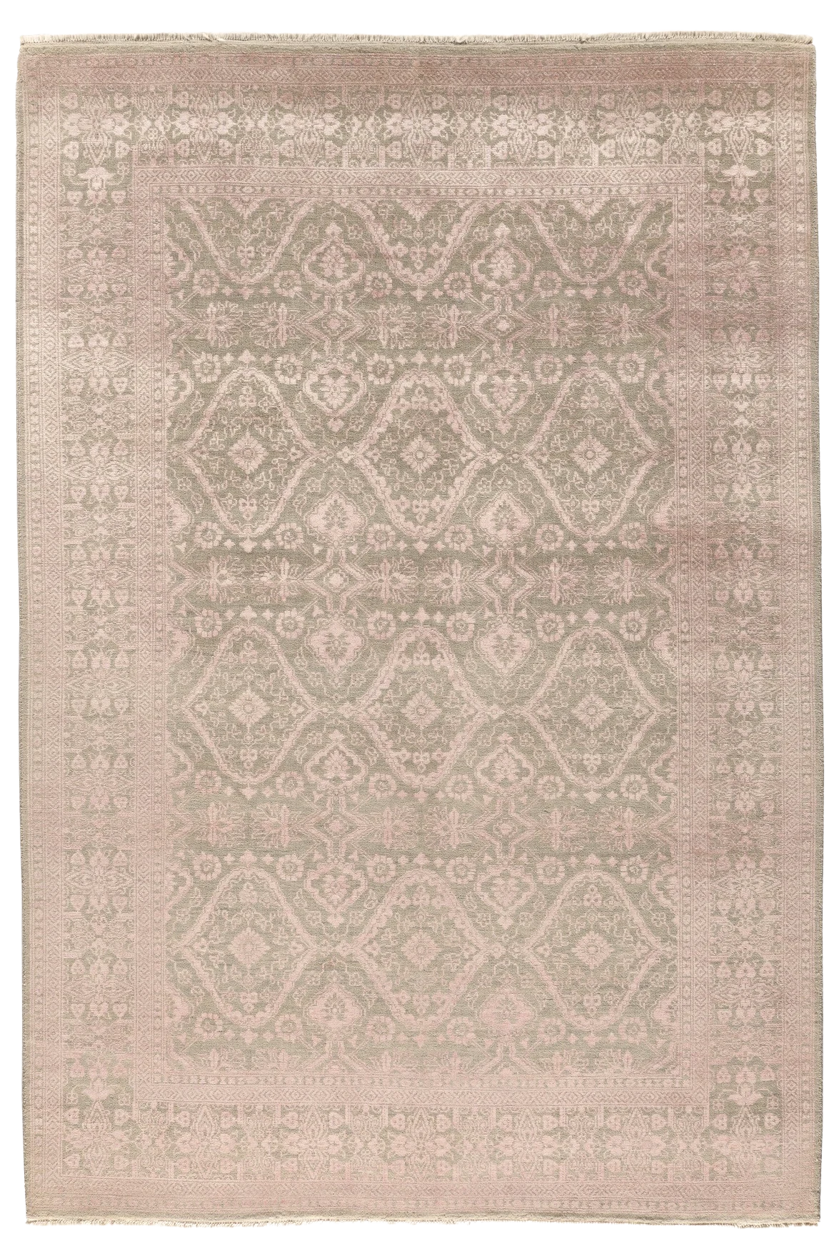 Jordan Collection Designteppich - Mosaik Rose