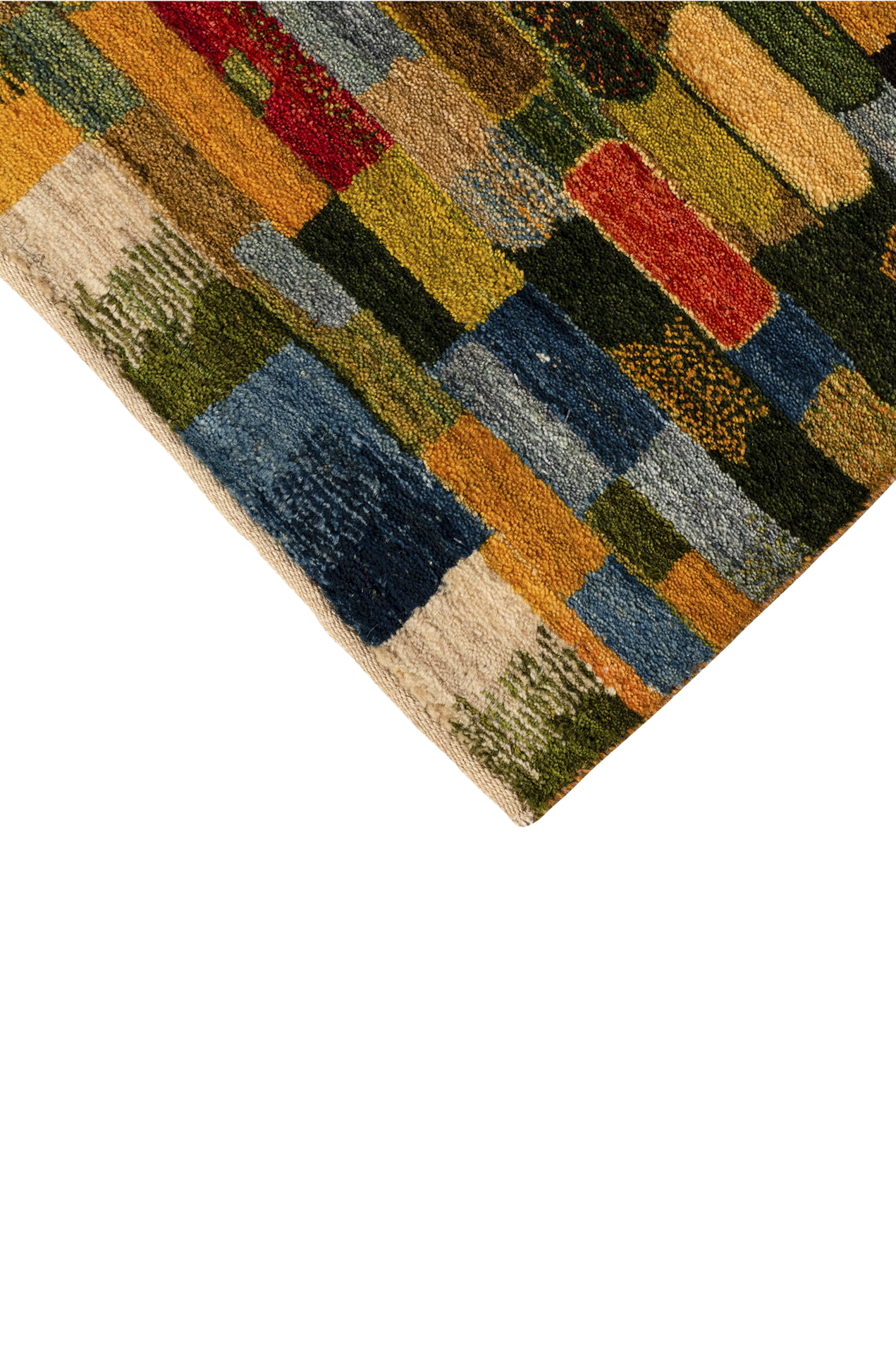 Gabbeh Teppich-Unikat - Baumaquarell