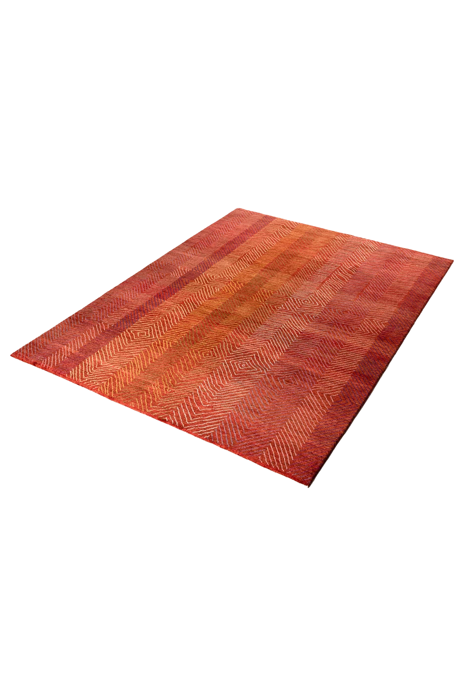 Gabbeh Teppich Unikat - Tribal