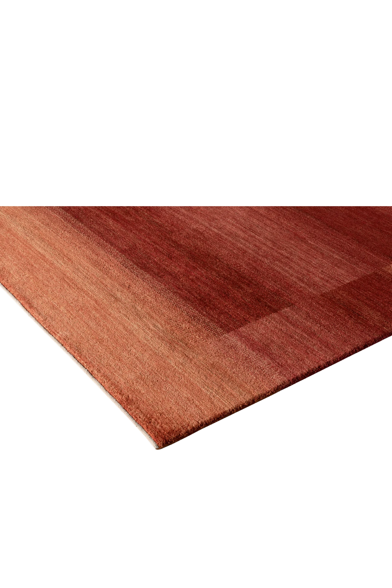 Gabbeh Teppich-Unikat - roter Horizont